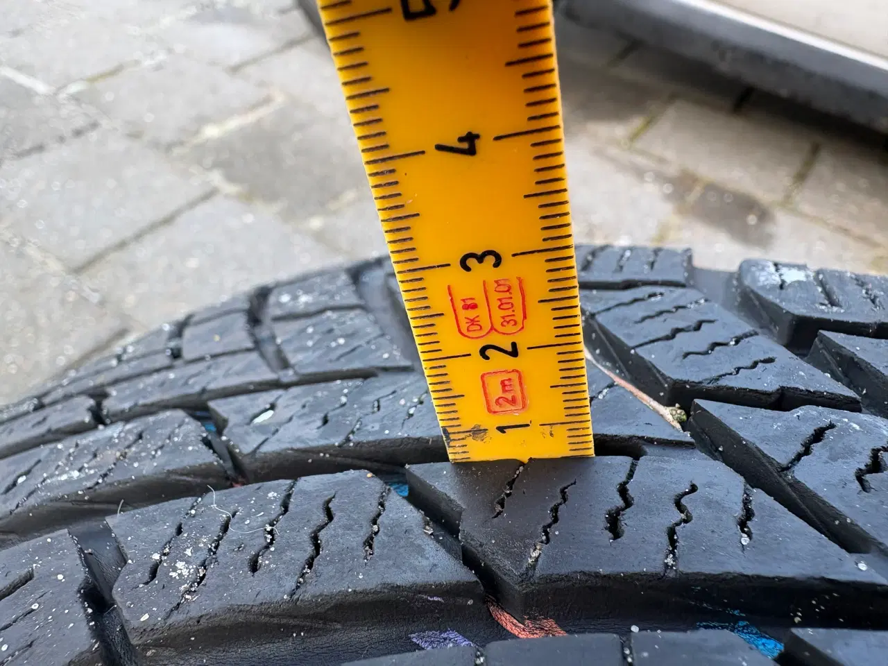 Billede 1 - Vinterdæk og fælge.