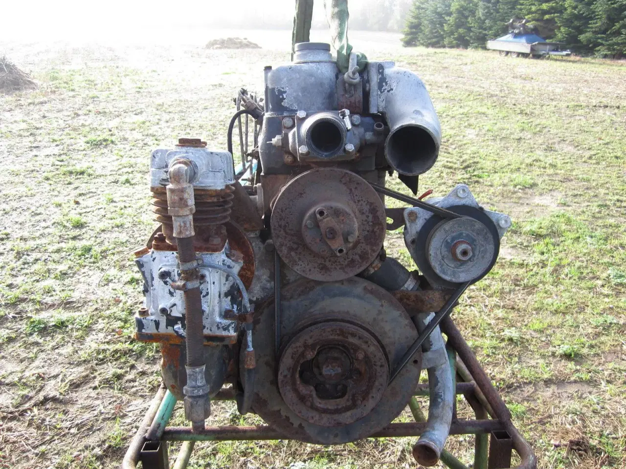 Billede 4 - Hanomag Motor 6 cylinder sælges