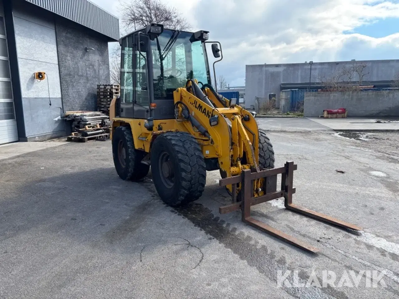 Billede 10 - Minilæsser Ahlmann AS50 med sidetip og Pallegafler