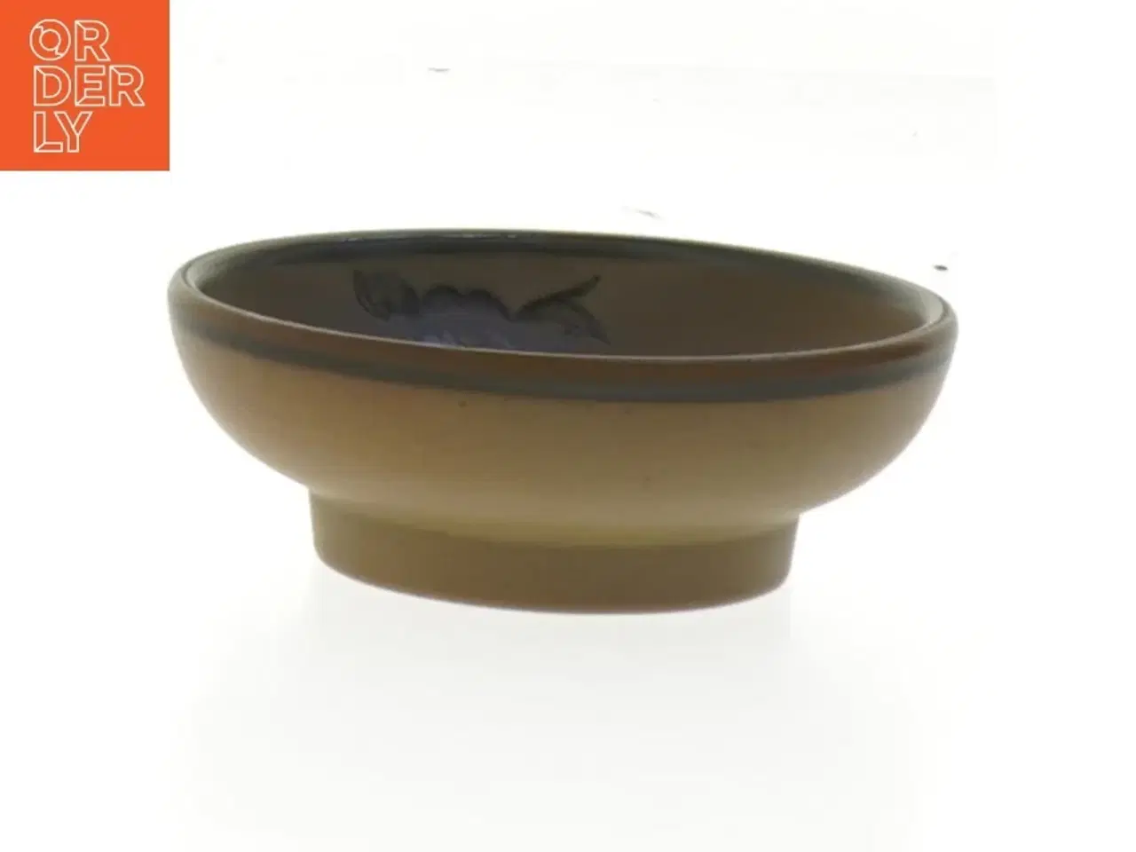 Billede 3 - L. Hjorth skål med fuglemotiv (str. 3x8 cm)
