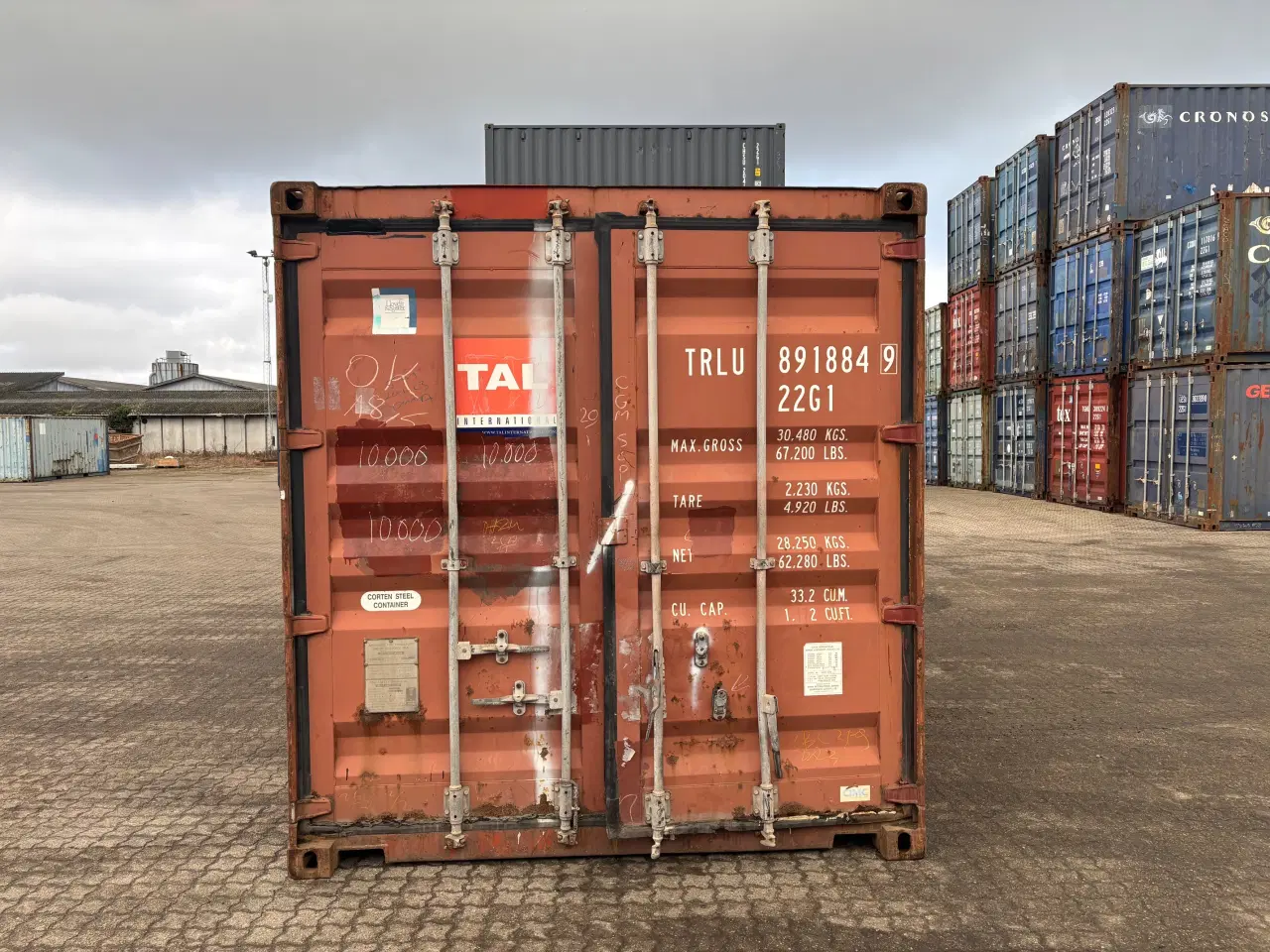 Billede 1 - 20 fods Container - ID: TRLU 891884-9