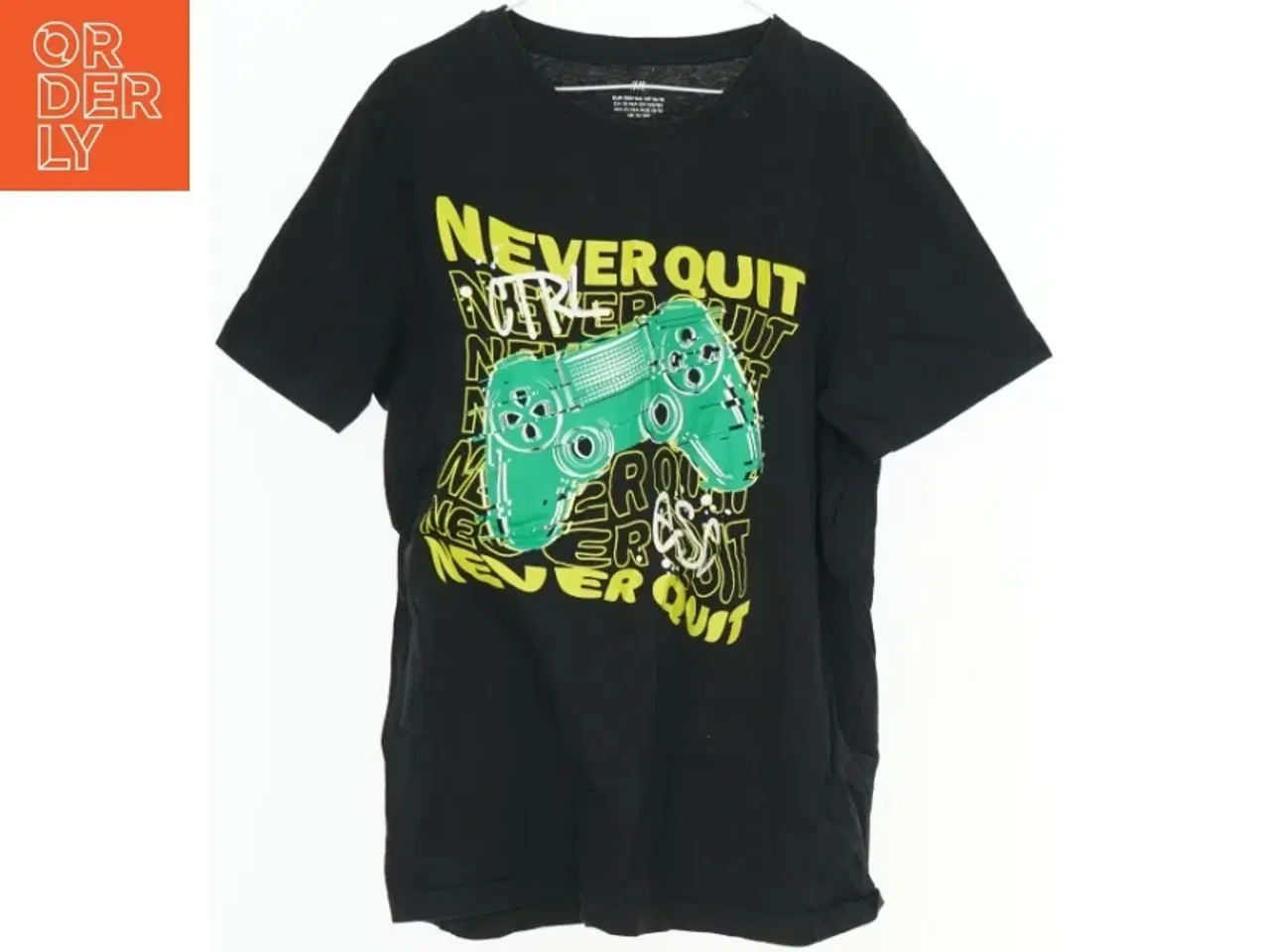 Billede 1 - T-shirt med gaming print fra H&M (str. 158)