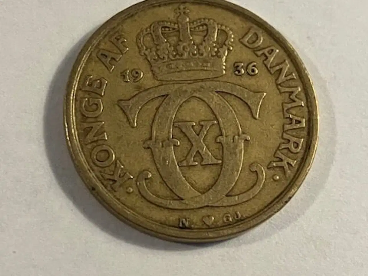 Billede 1 - 1 krone 1936 Danmark