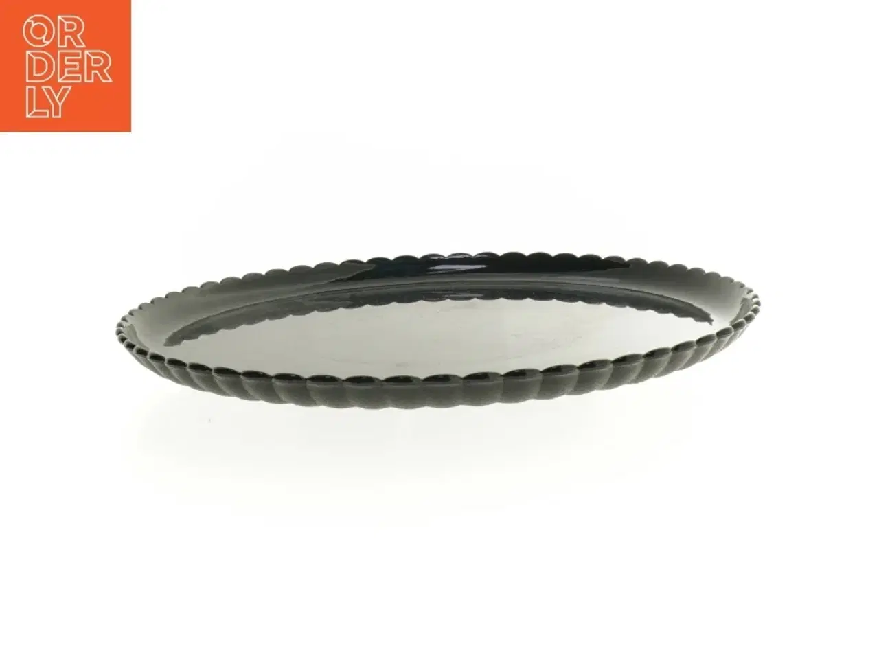 Billede 4 - Sort tærtefad (str. 33 cm)
