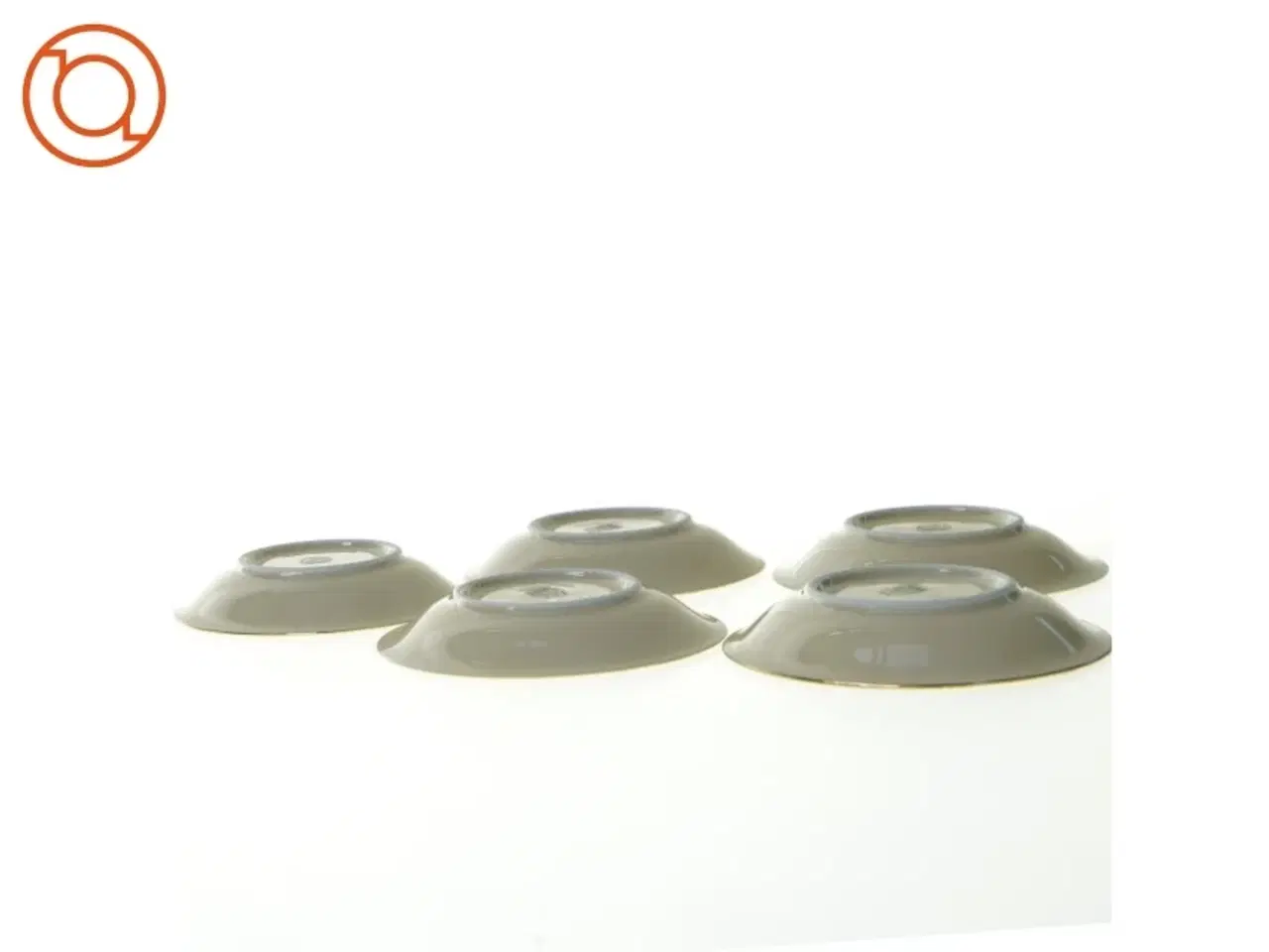 Billede 4 - Underkopper fra Kjøbenhavns Porcellains Maleri (str. 14 cm)