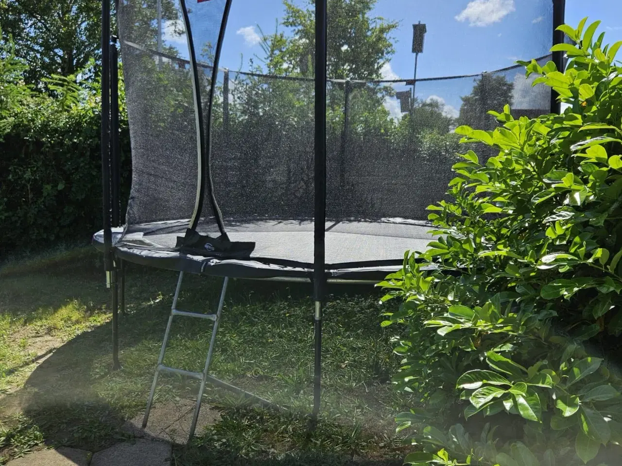Billede 1 - Berg trampolin med net