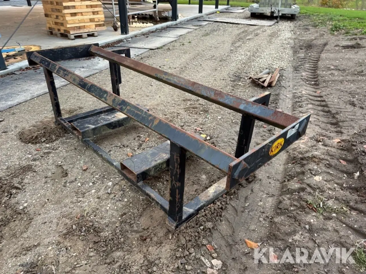 Billede 4 - Skovlstativ Kirk 21 til dozerblad