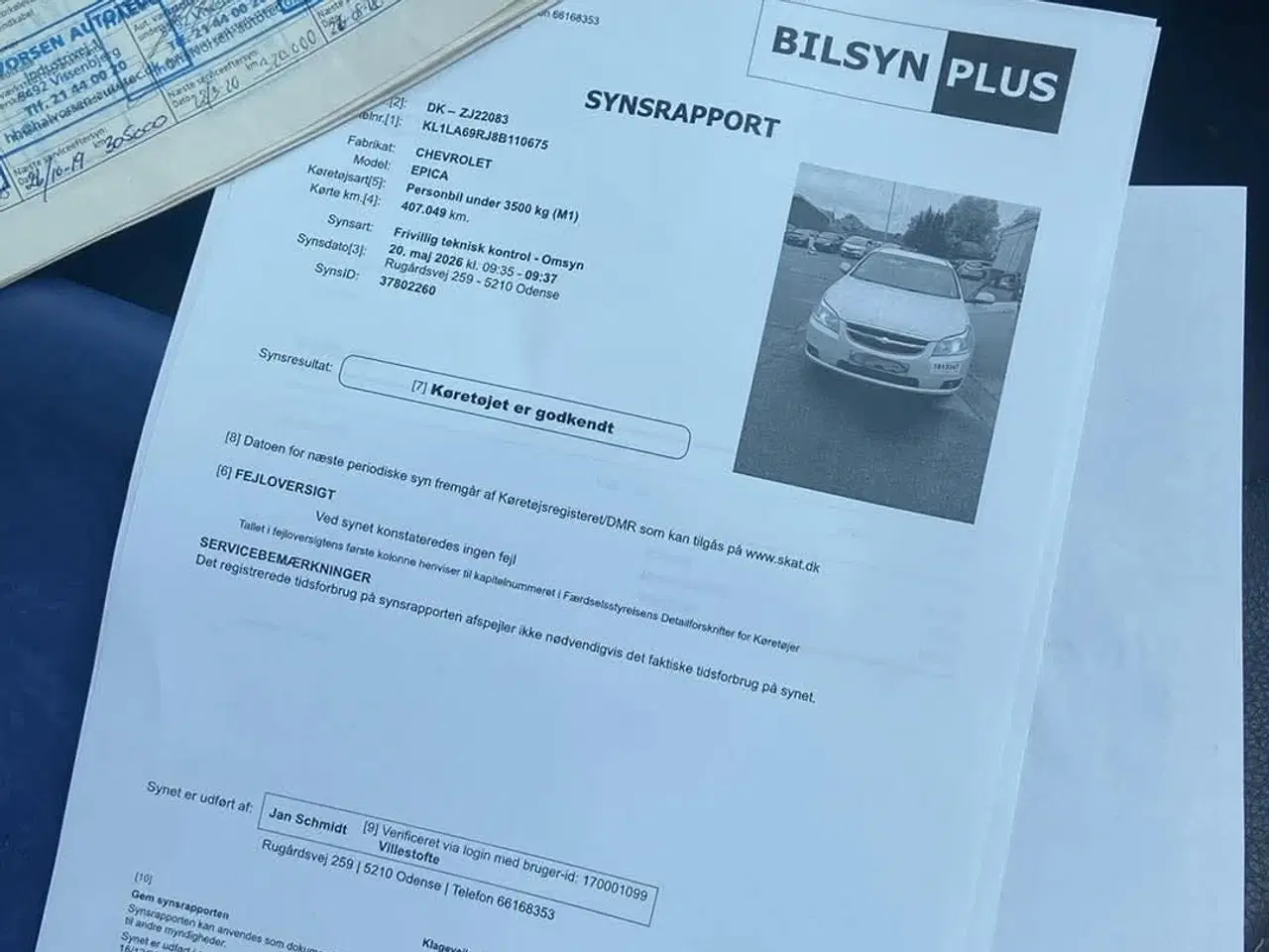 Billede 2 - Billig bil med automatgear nysynet