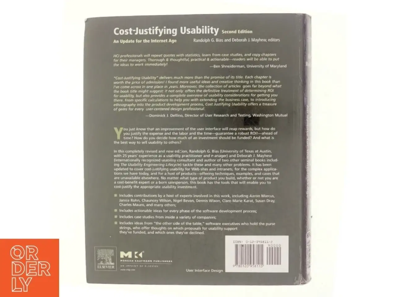 Billede 2 - Cost-justifying usability : an update for an Internet age (Bog)