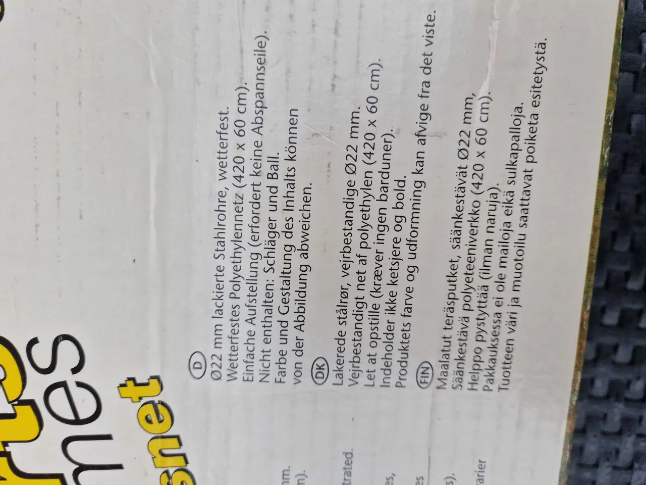 Billede 5 - Badmintonnet