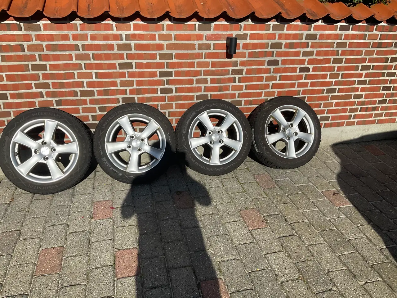 Billede 3 - Alu fælge m. Vinterdæk
