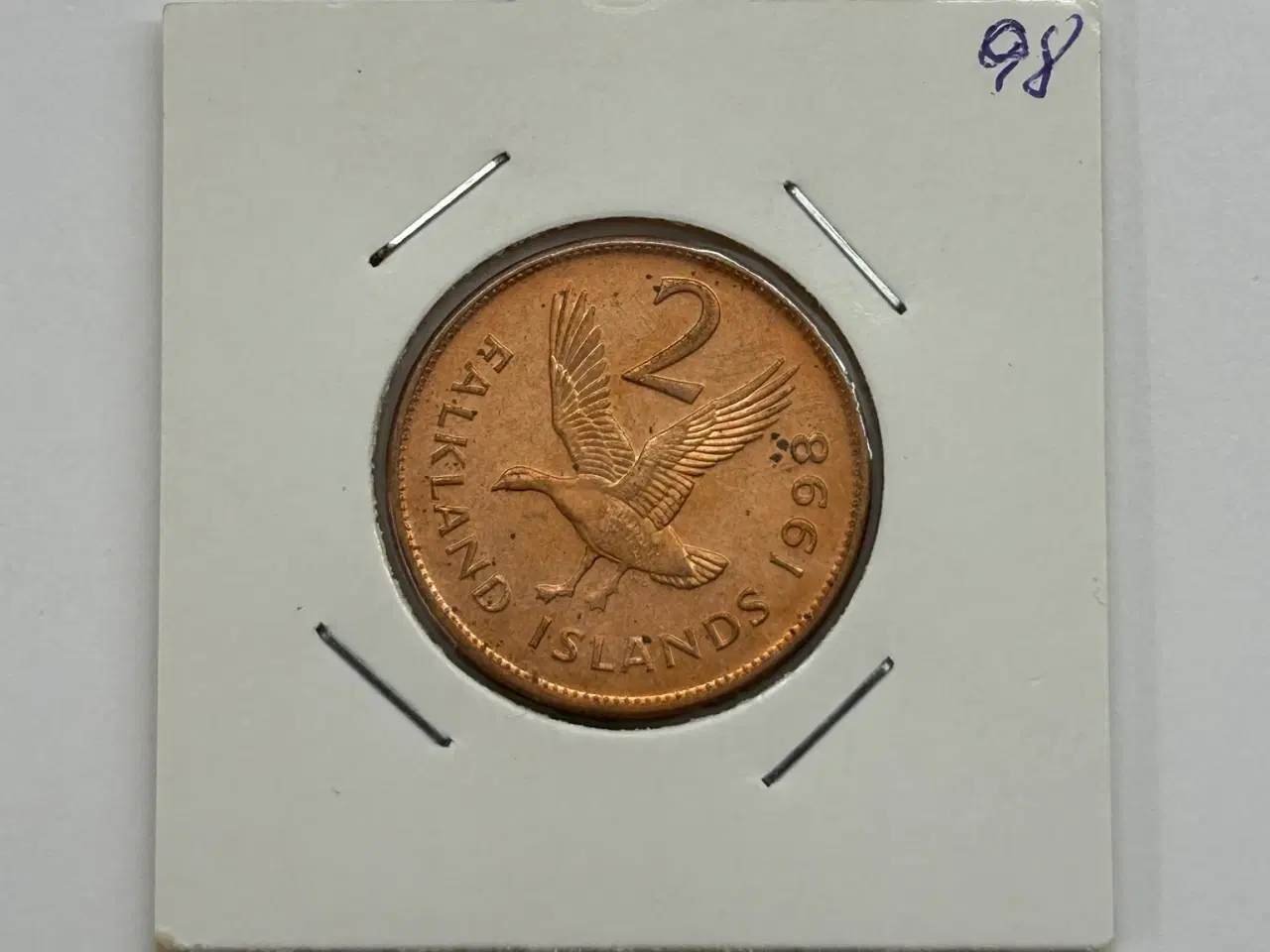 Billede 1 - Falkland Islands 2 Pence 1998