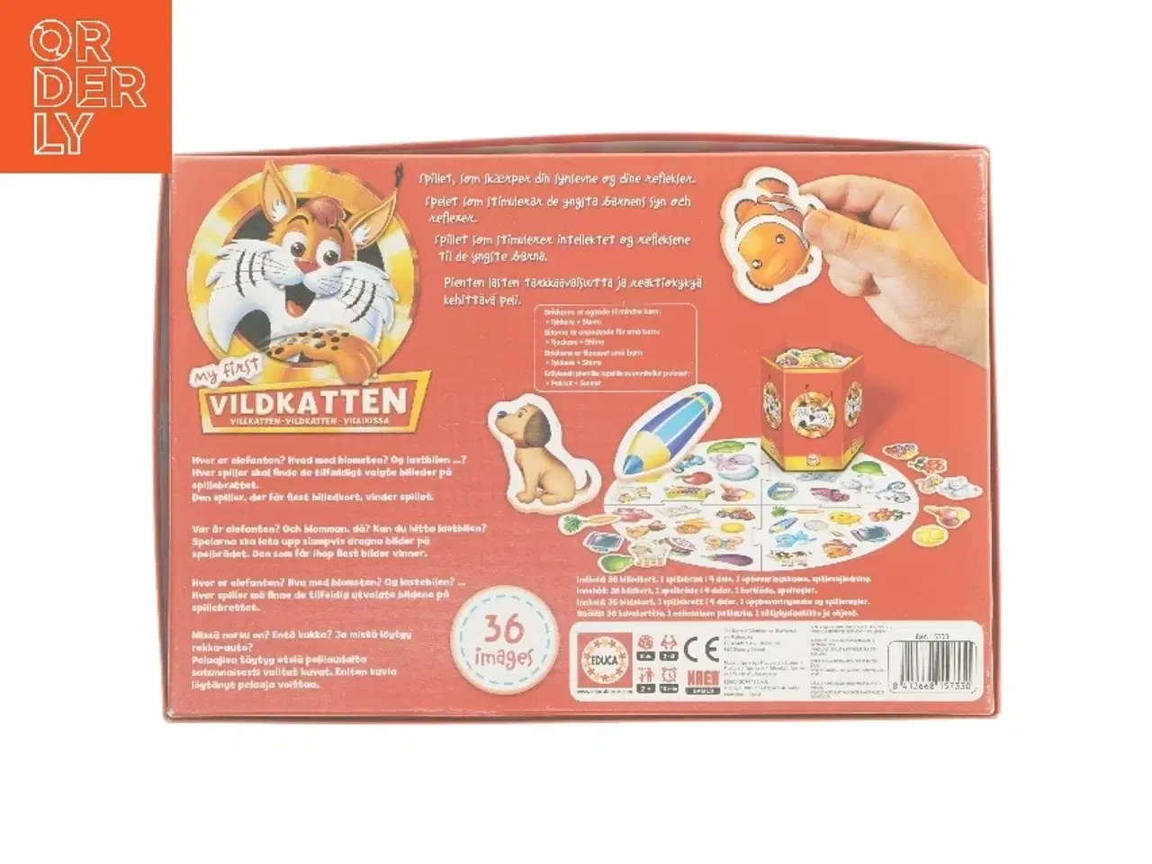 Billede 2 - Mit første Vildkatten fra Educa (str. 33,5x23,5 cm)