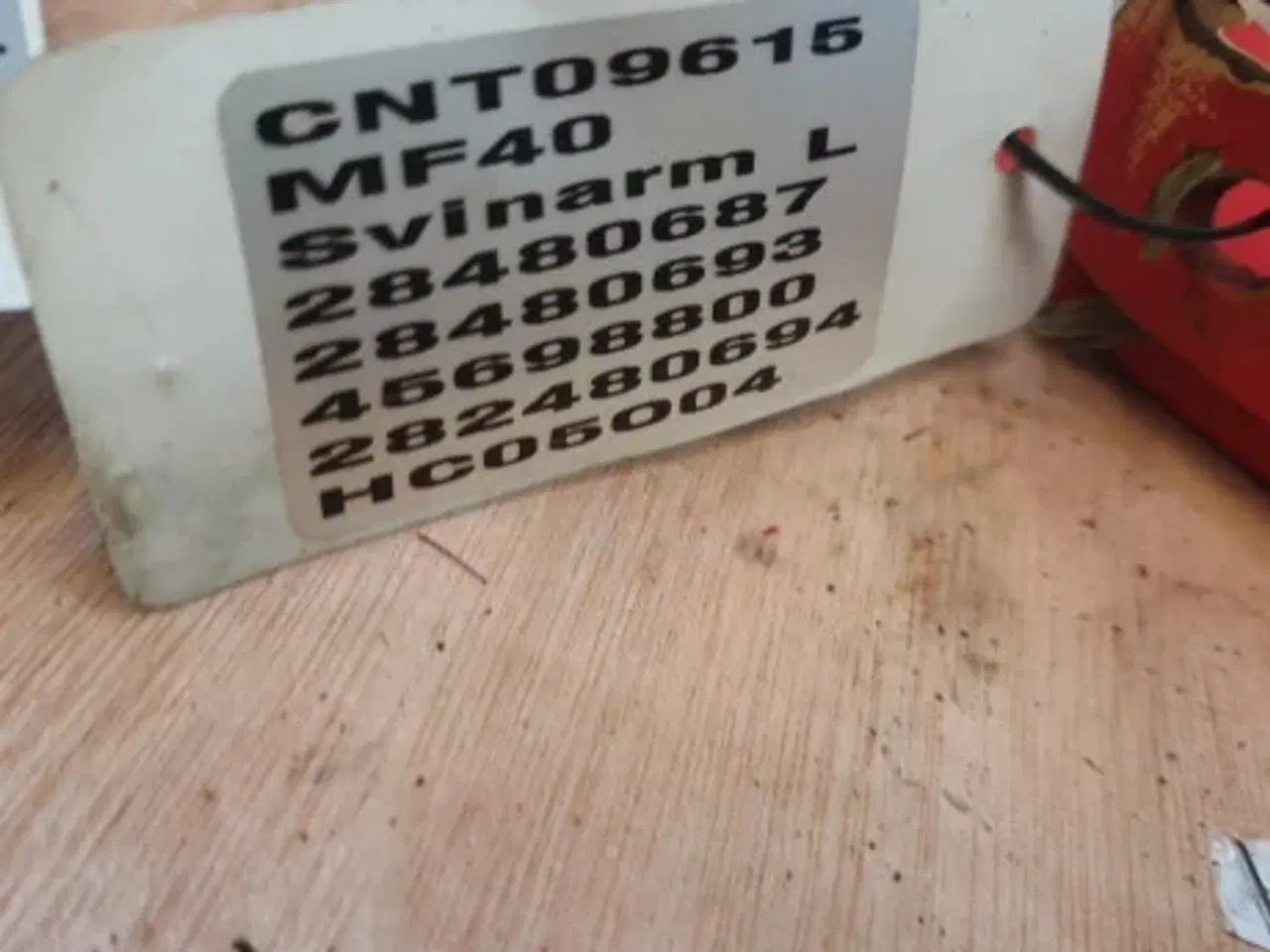 Billede 11 - Massey Ferguson 40 Svingarm L. 28480687