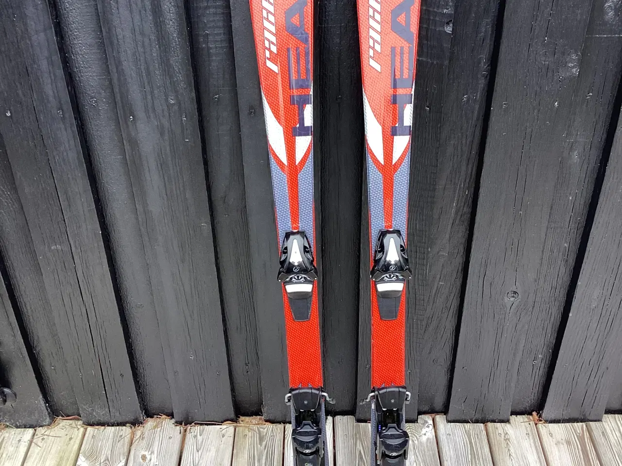 Billede 1 - Fine HEAD Race ski på 130 cm m. Bindinger