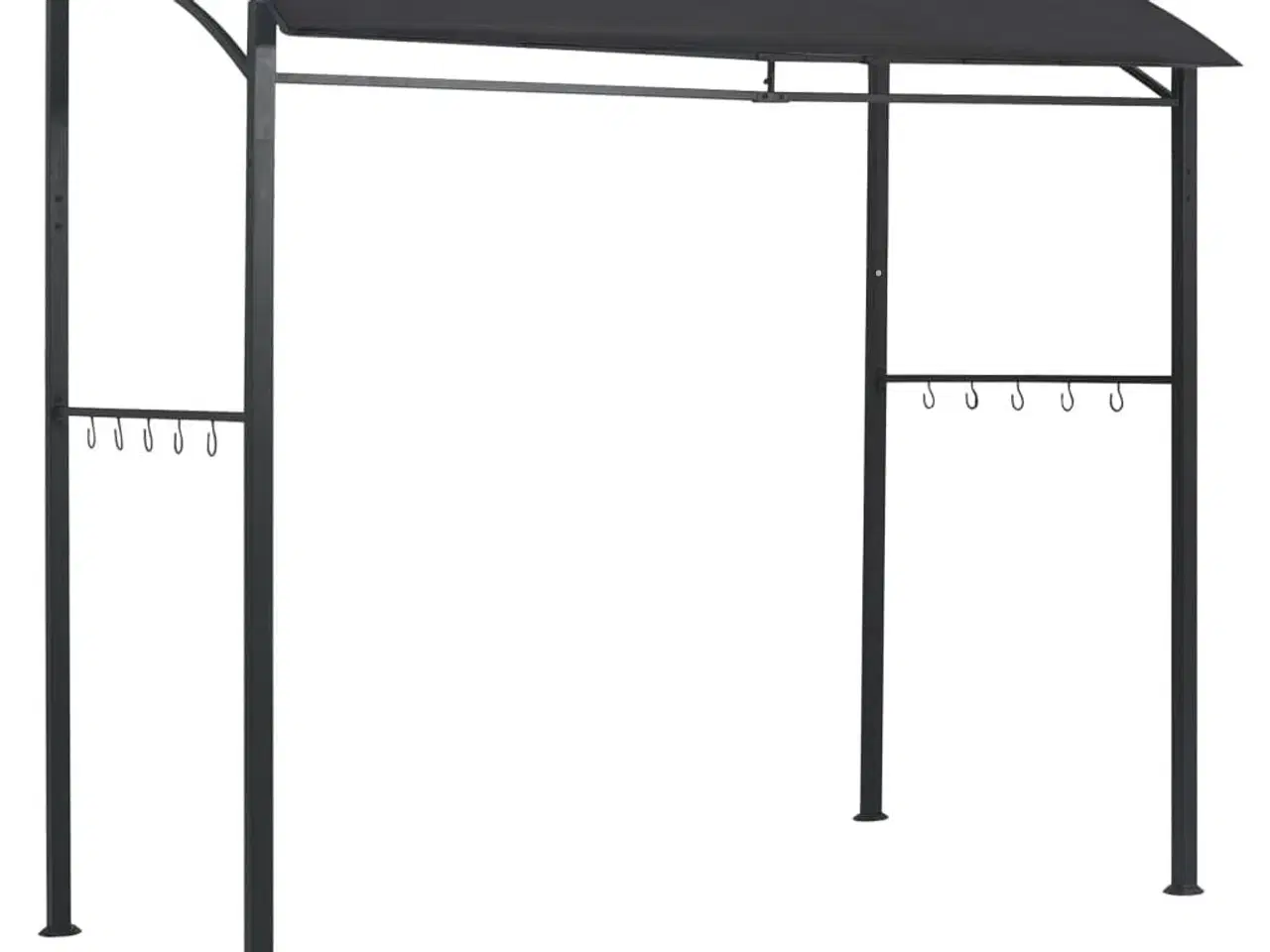 Billede 3 - Grillpavillon 215x150x220 cm stål antracitgrå