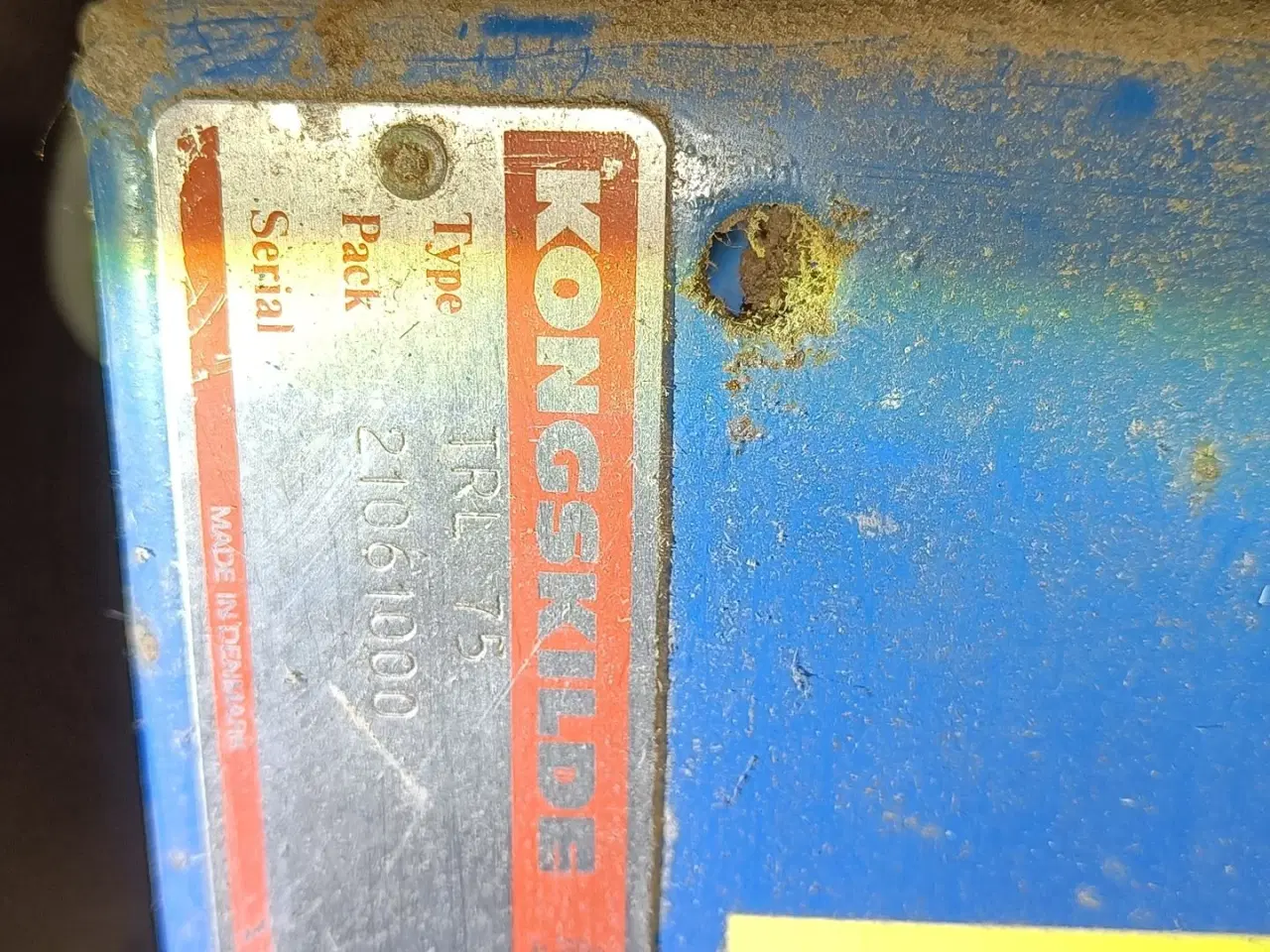 Billede 5 - Kongskilde TRL 75  med cellesluse og div. rør