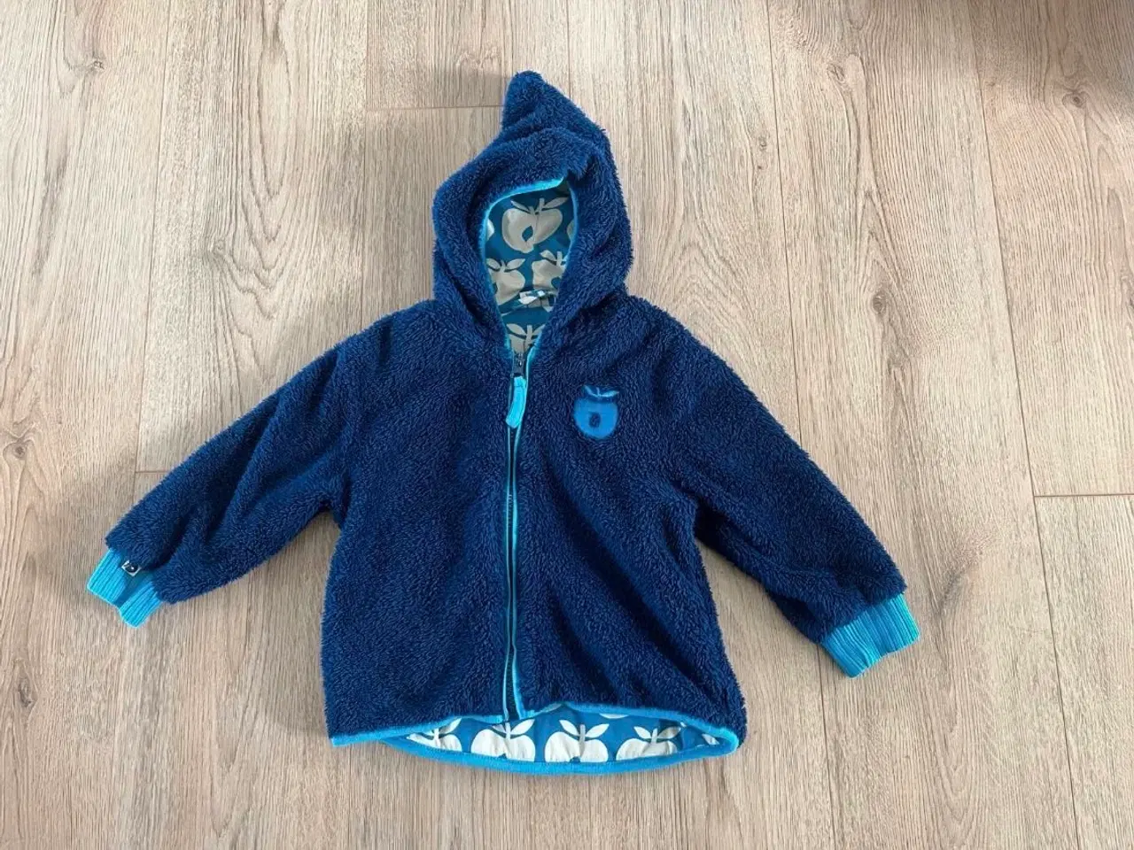 Billede 1 - Blå Småfolk overgangsjakke