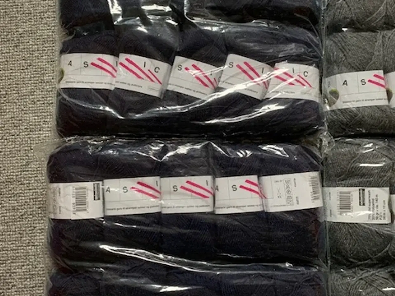 Billede 1 - 20 ngl Basic marine 75% uld 25% polyamid superwash