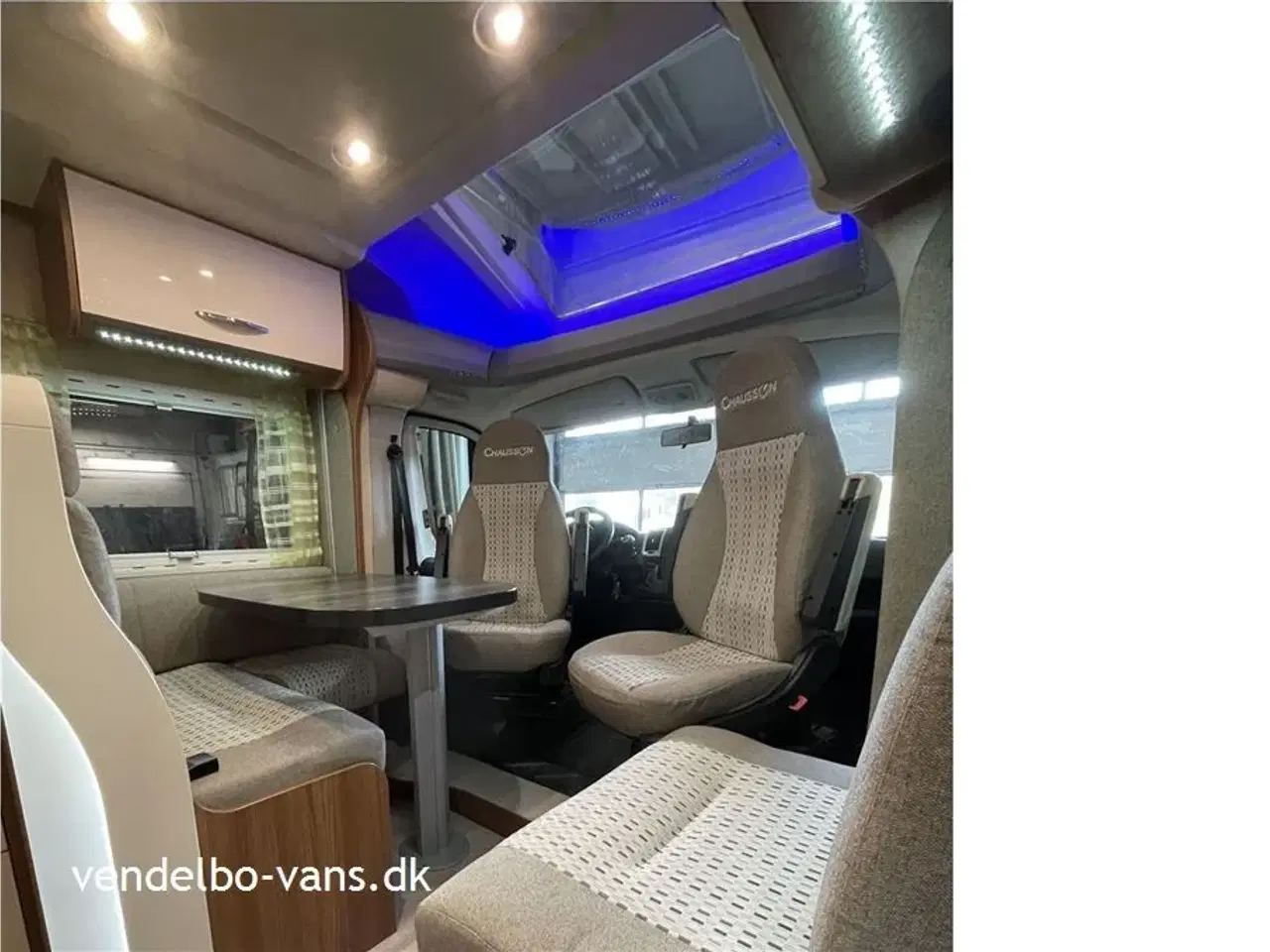 Billede 5 - 2014 - Chausson Welcome 717   Enkeltsenge og stor garage