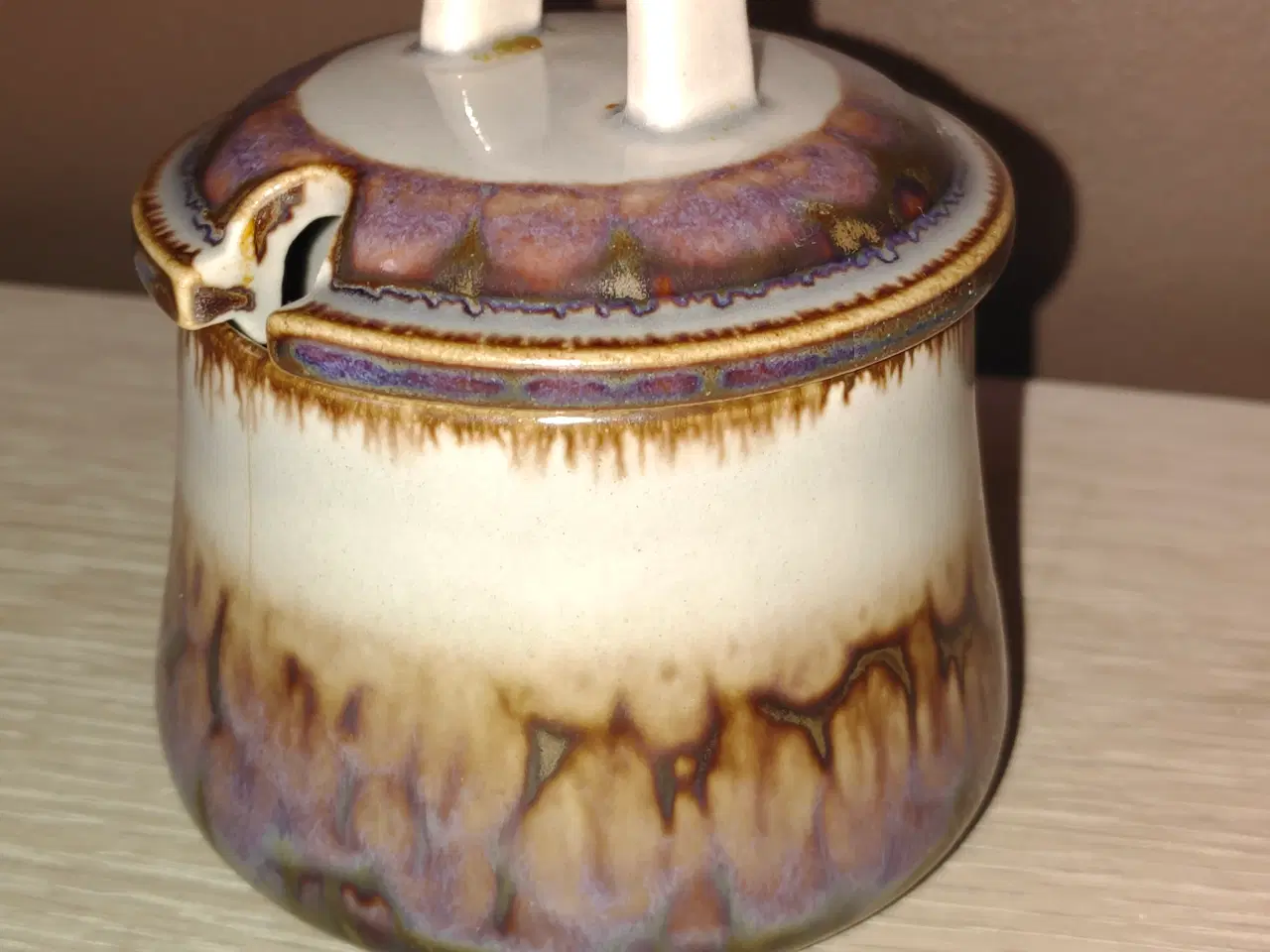 Billede 2 - Fin B&G Mexico marmeladekrukke