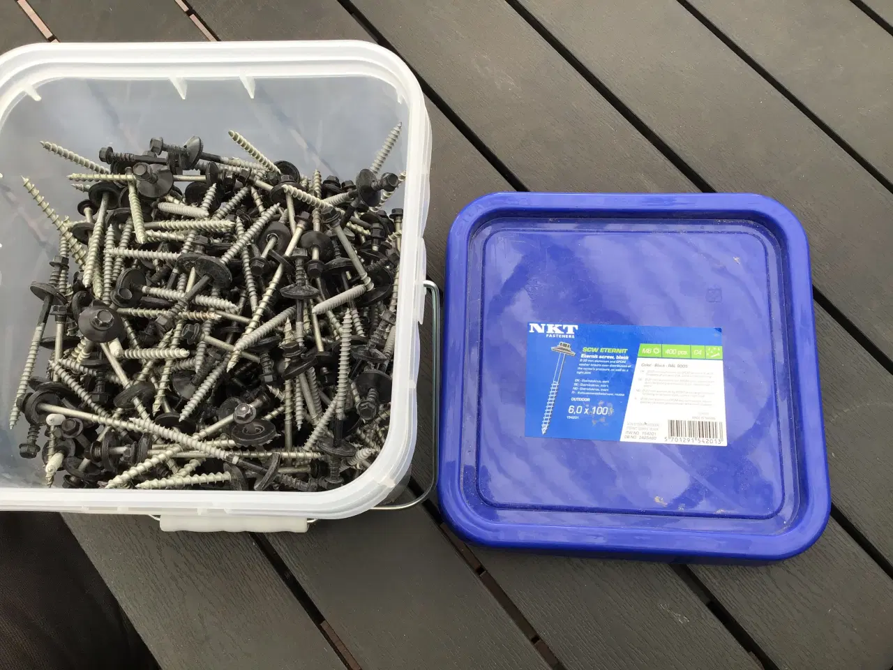 Billede 1 - Nye eternit skruer sort