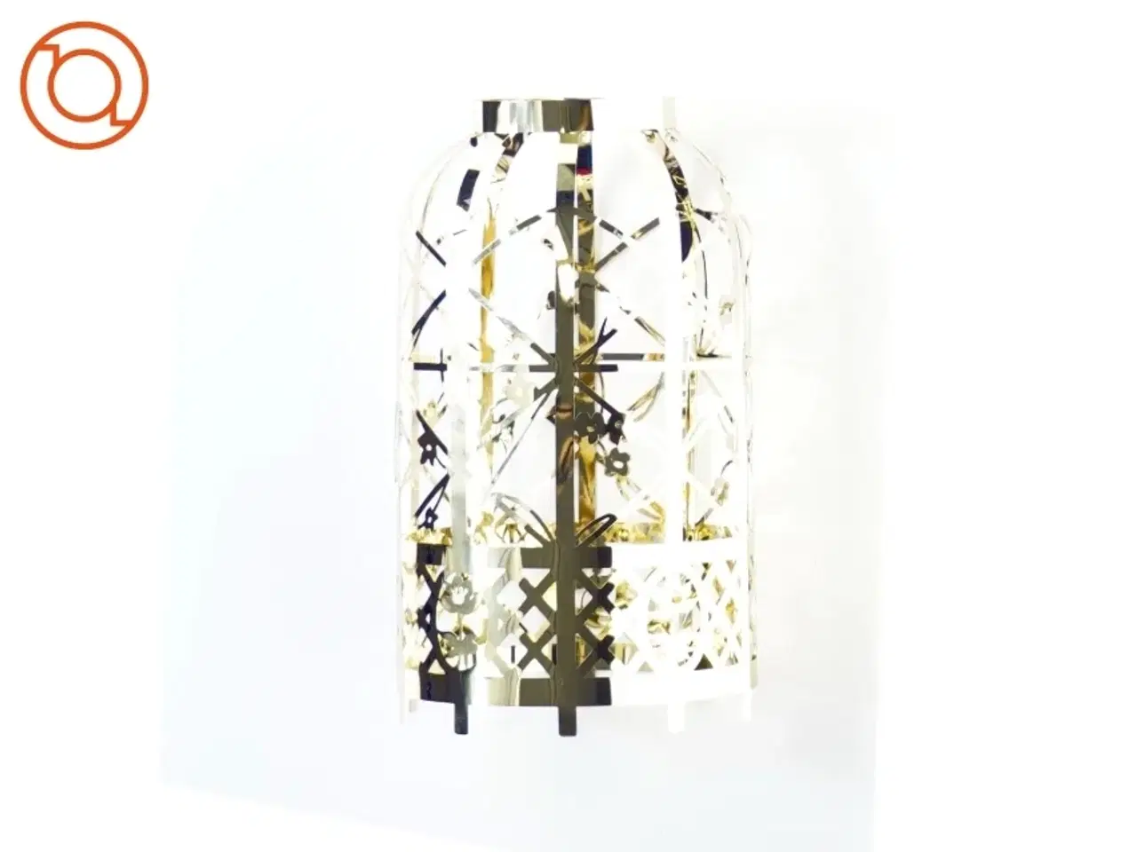 Billede 1 - Julepynt, golden christmas fra Royal Copenhagen (str. 20 x 10 cm)