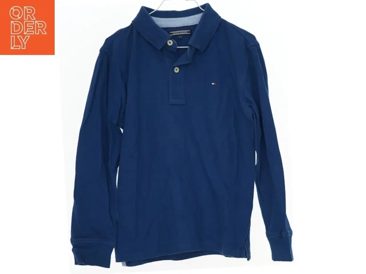 Billede 1 - Langærmet polo trøje fra Tommy Hilfiger (str. 140)