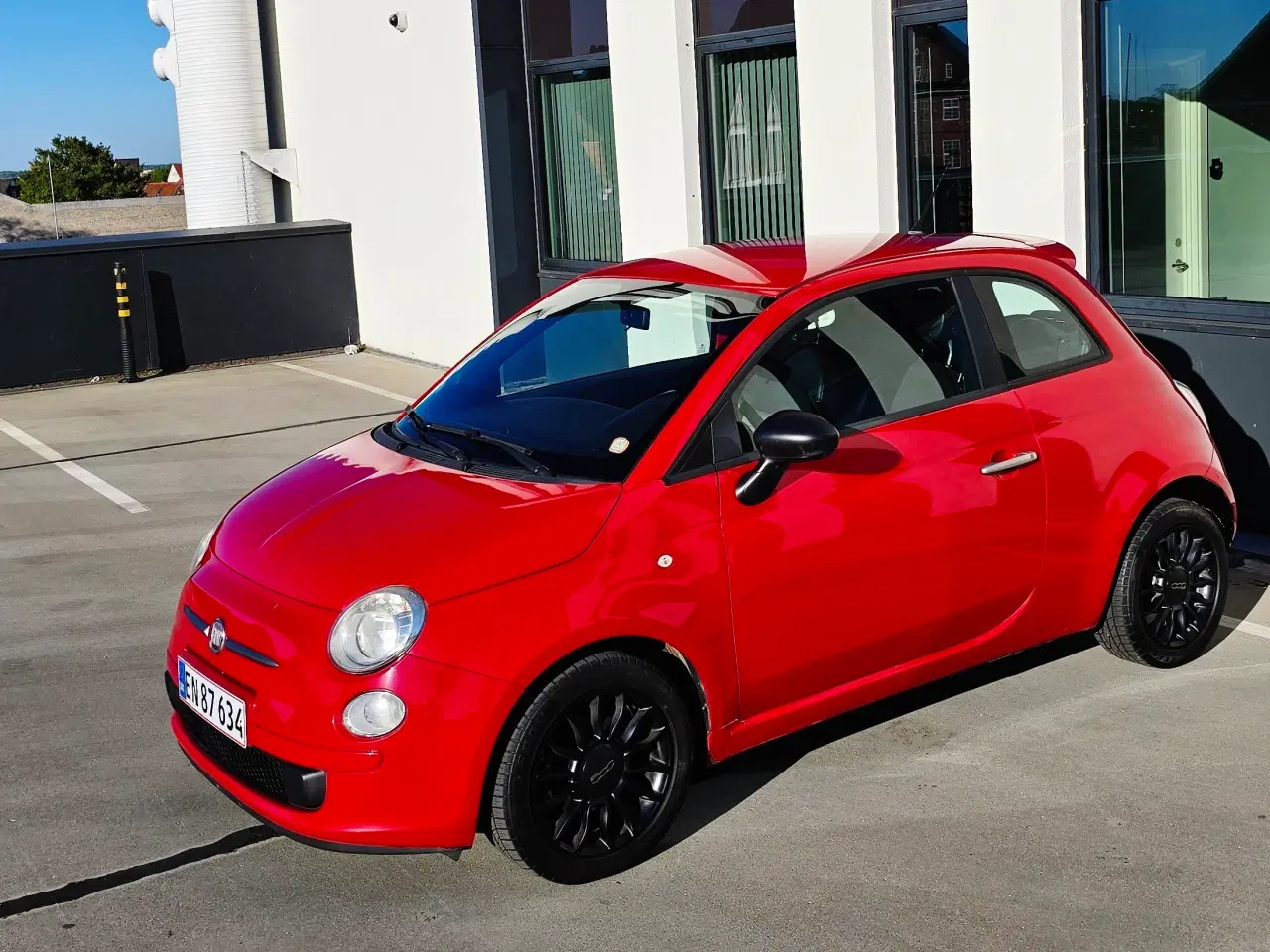 Billede 2 - Flot flot Fiat 500 Turbo - lav km og nysynet