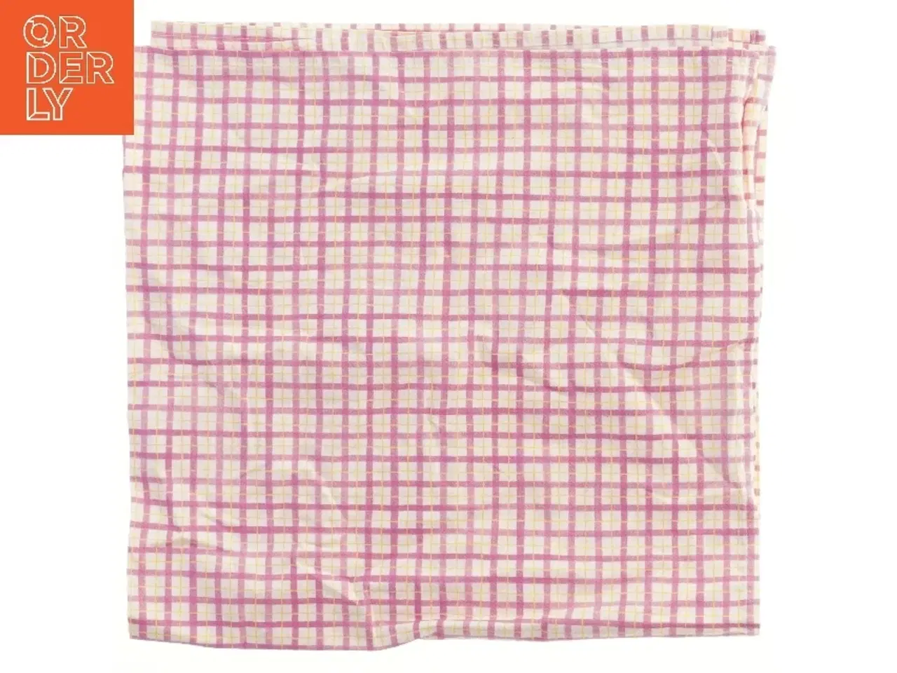 Billede 1 - Ternet stofserviet fra Sdahl (str. 77x77 cm)