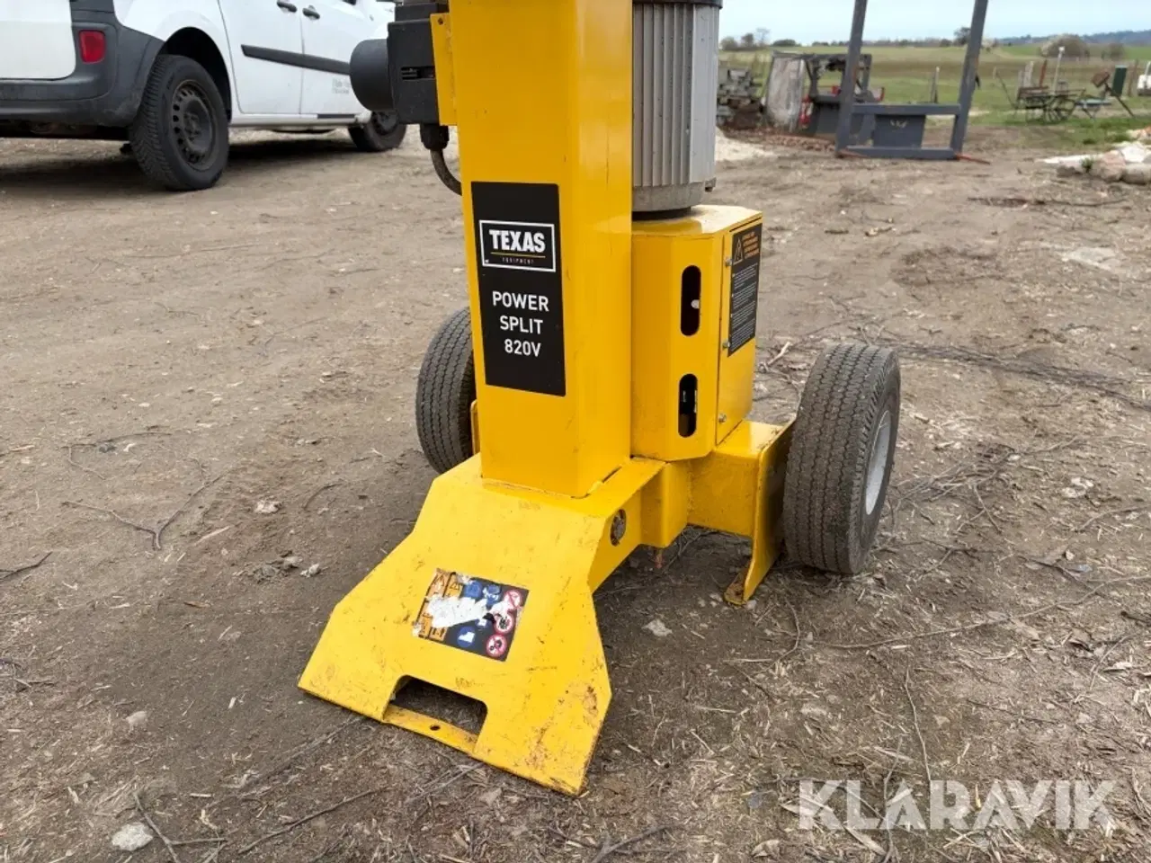 Billede 10 - Brændekløver Texas Power Split 820V - 8 tons