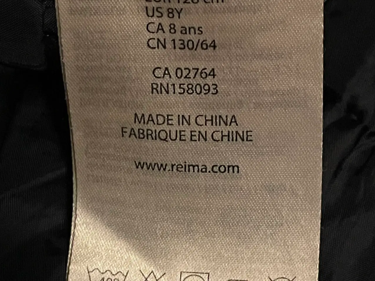 Billede 7 - Reima Stavanger flyverdragt, str. 128, Navy