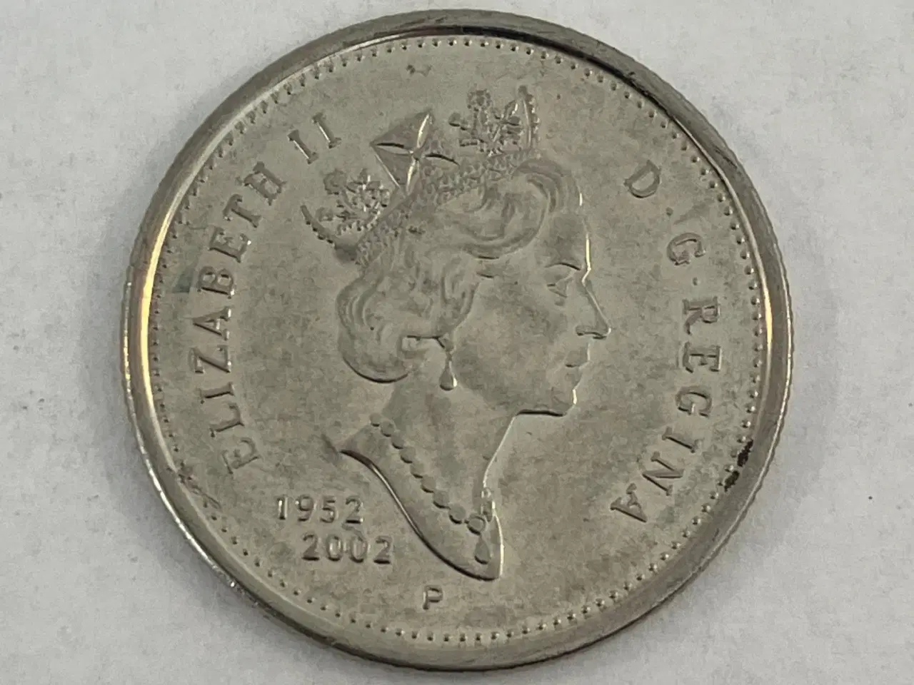 Billede 1 - 25 Cents Canada 2002 - Jubilee