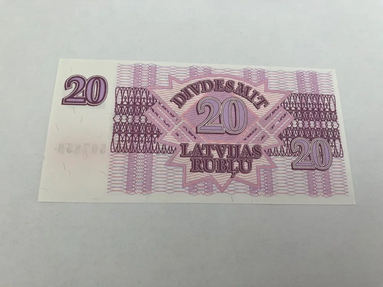 Billede 2 - 20 Rubli Latvia 1992