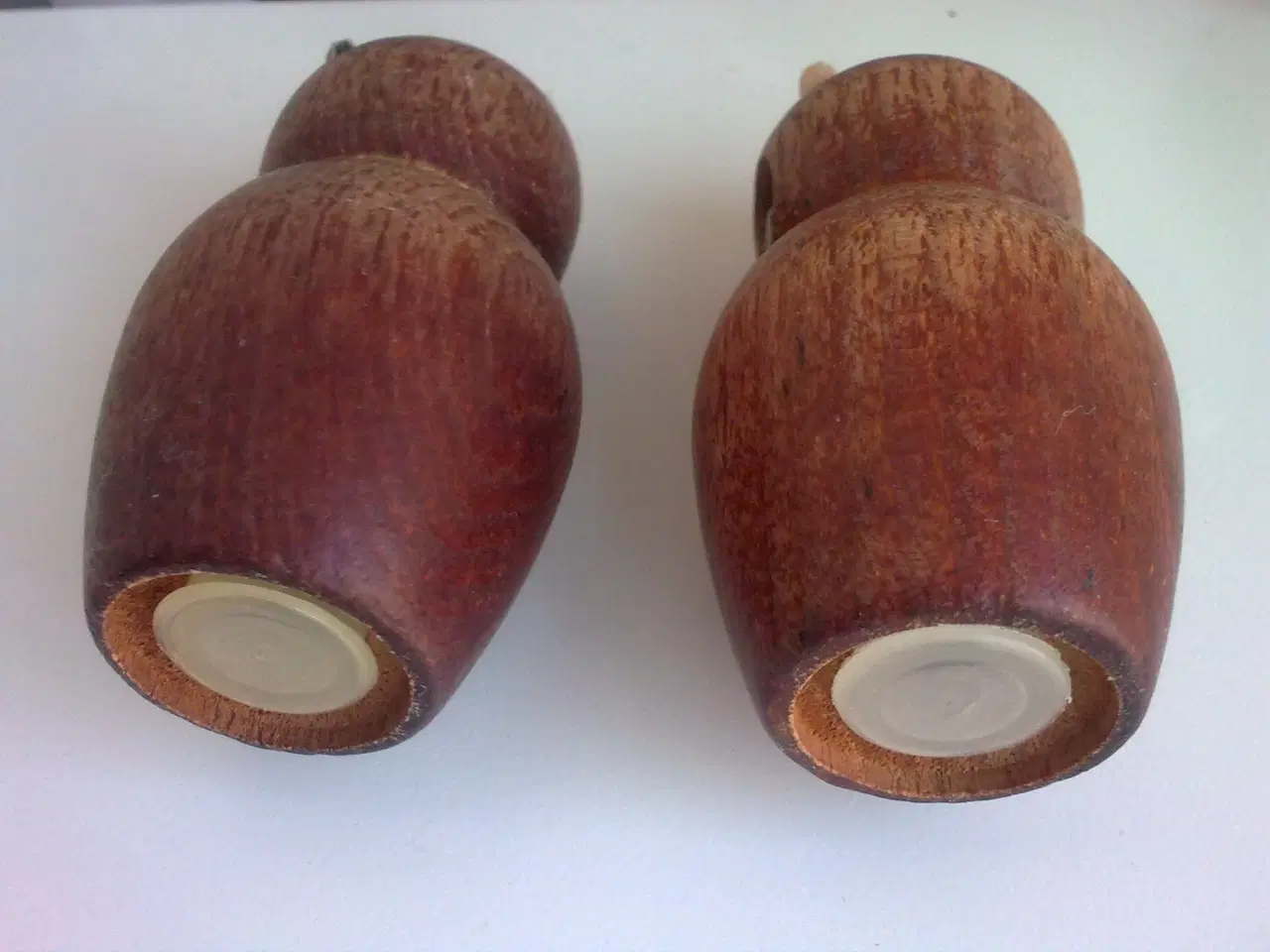 Billede 4 - Teak træ stål RETRO salt peber Dansk VARIANTER