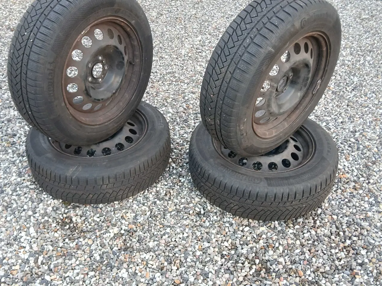 Billede 1 - Vinterhjul Peugeot/Citroen 17"