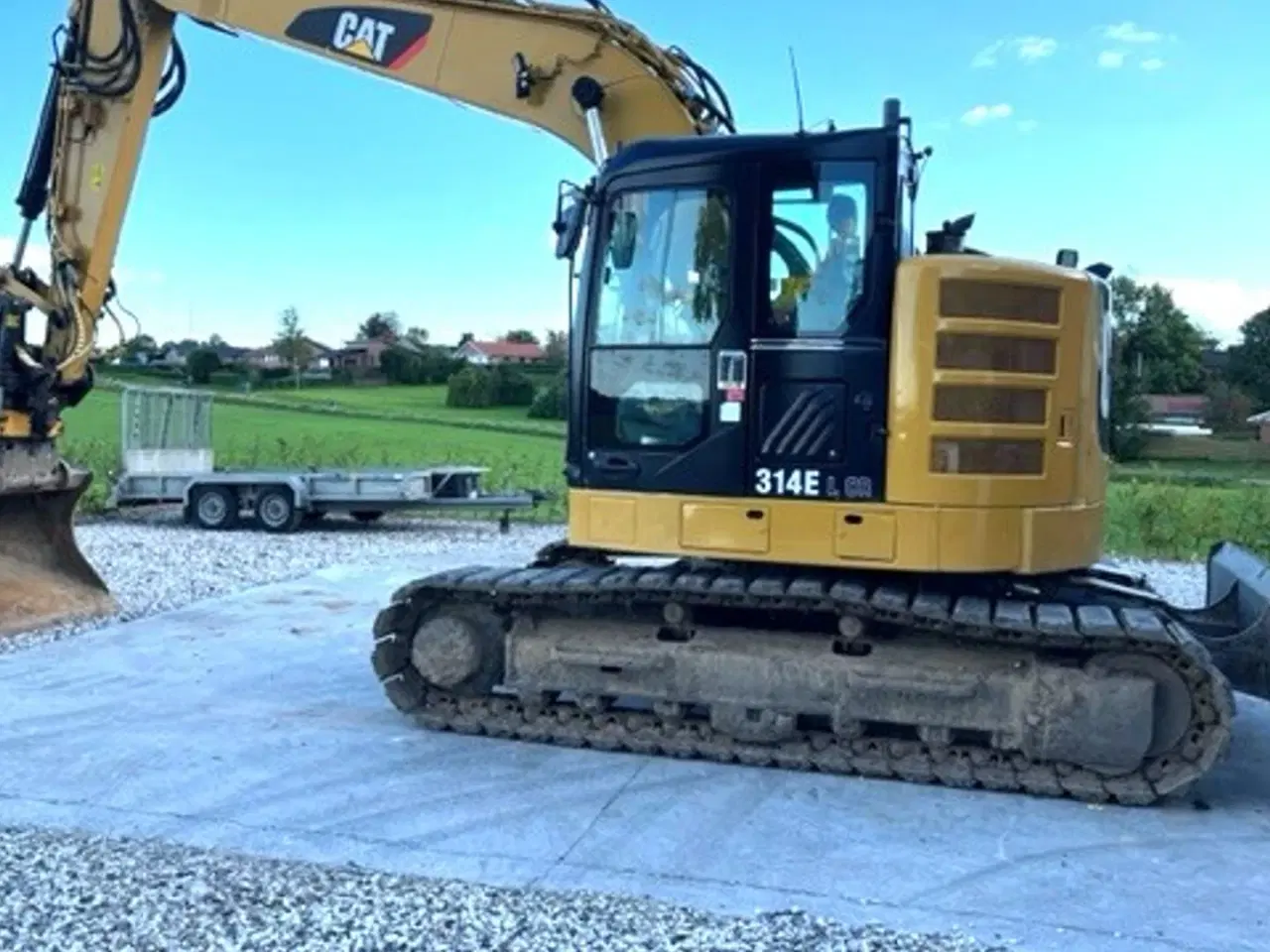 Billede 4 - Caterpillar 314 ELCR / rotortilt og trimble / 6700 timer