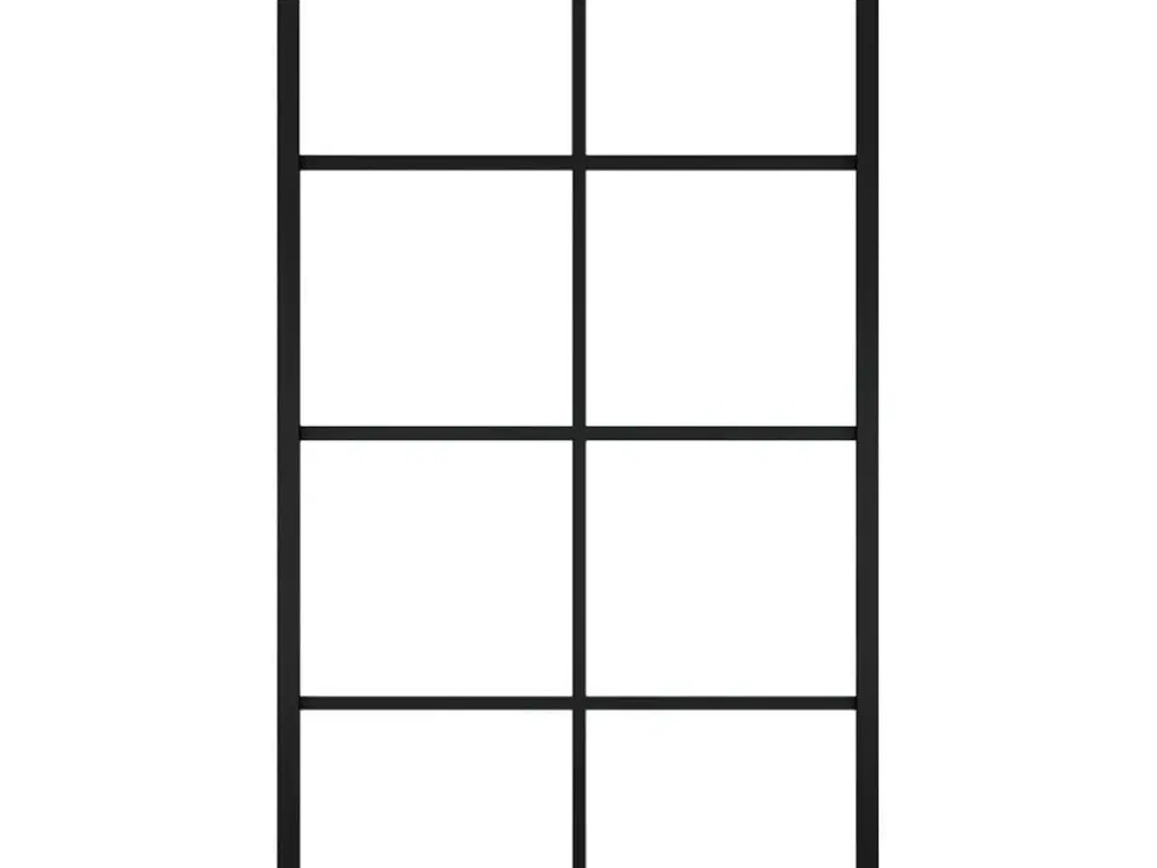 Billede 4 - Skydedør 102,5x205 cm aluminium og sikkerhedsglas sort