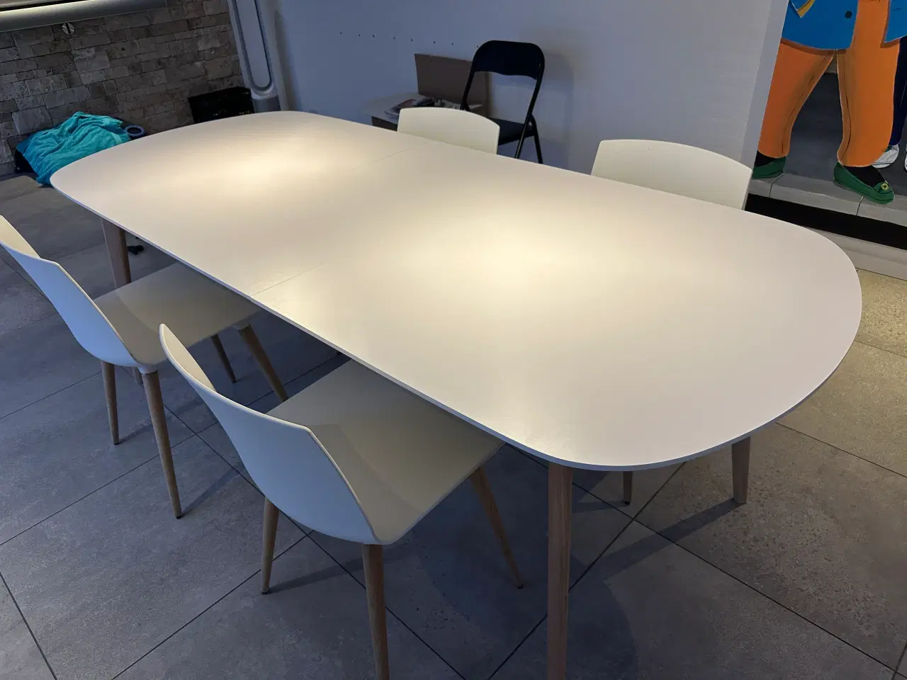 Billede 2 - Flot sæt med eks. plade. Mål 175/ 215 cm.