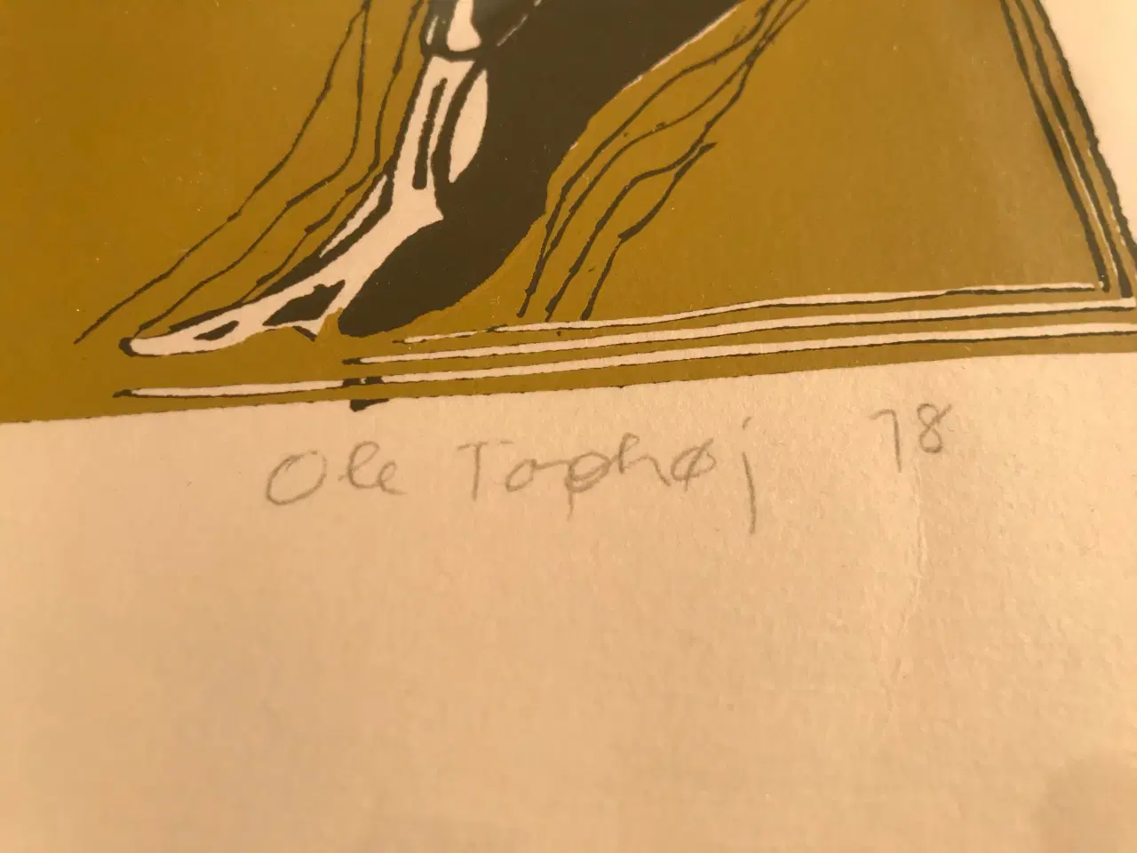 Billede 5 - Ole Tophøj, litografi (93/150)