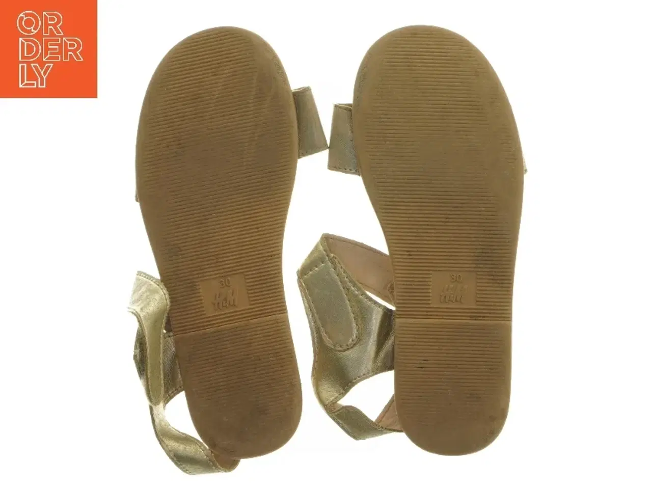 Billede 4 - Guld sandaler til børn fra H&M (str. 30 )