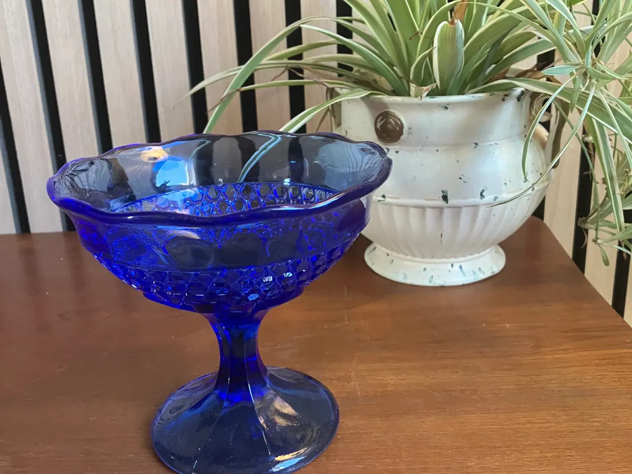 Billede 1 - Vintage koboltblå opsats af Zabkowice