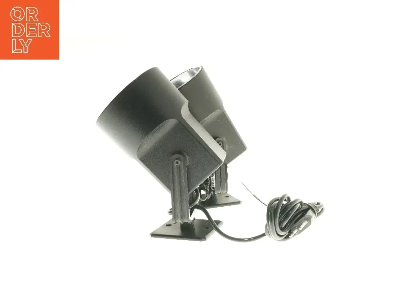 Billede 2 - Par af sorte spotlights (str. Ø 11x21 cm)