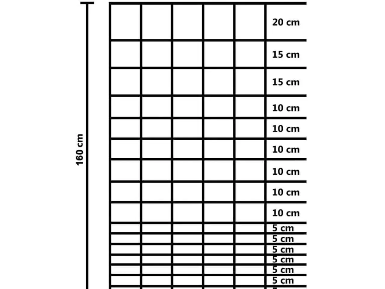 Billede 5 - Havehegn 50x1,6 m galvaniseret stål sølvfarvet
