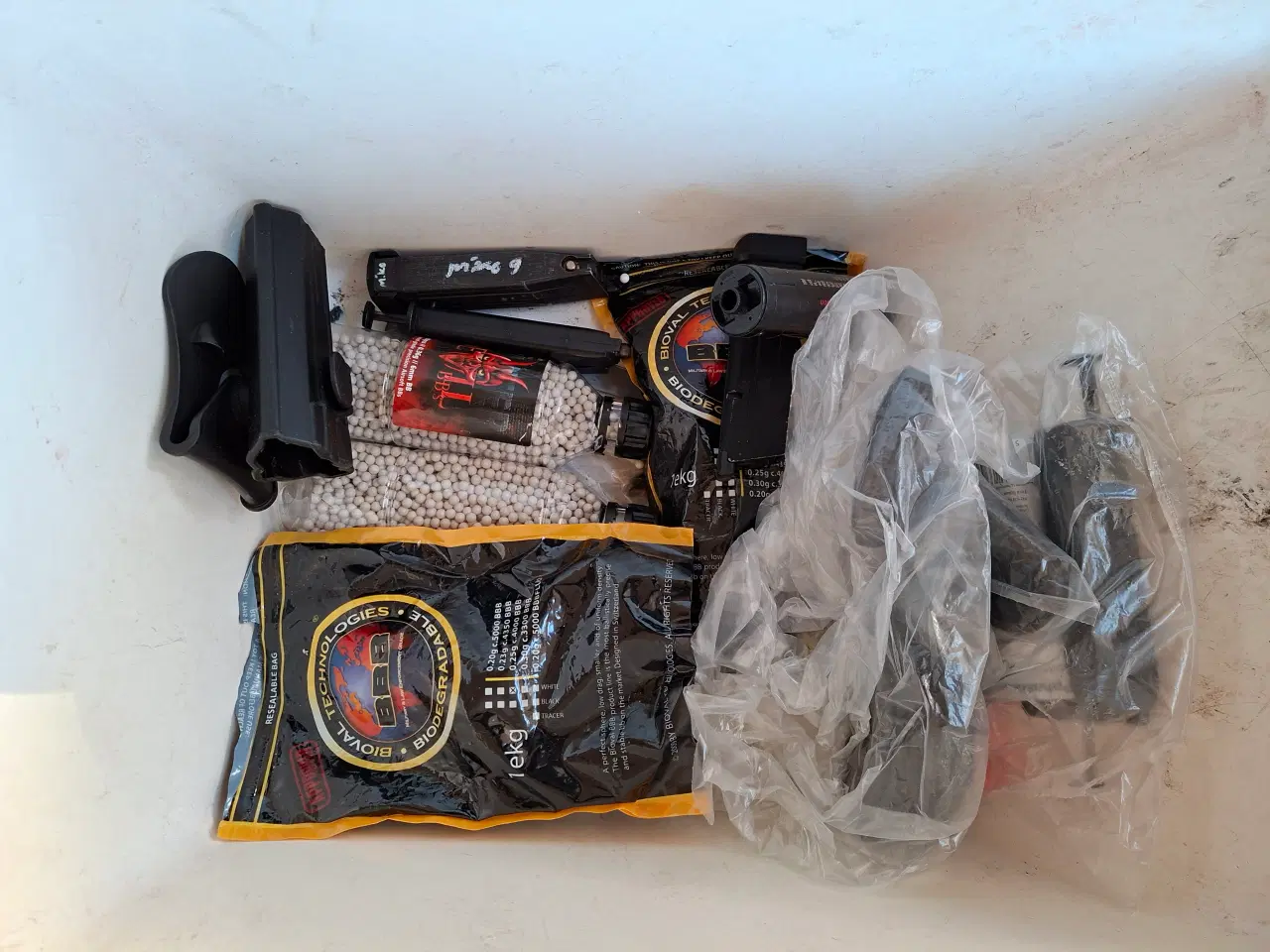 Billede 3 - Softgun Hardgun geværer + pistoler + kugler + dele