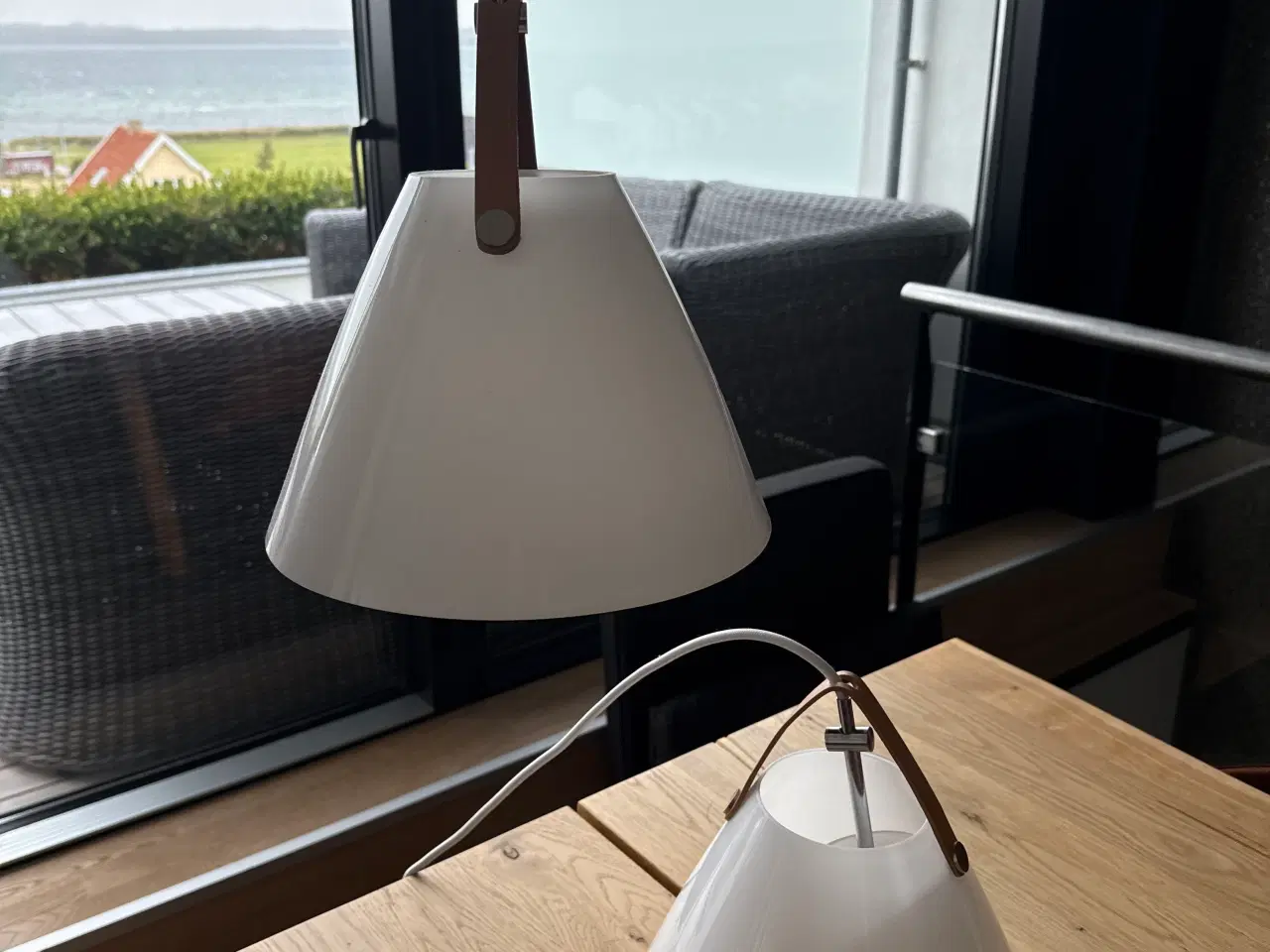 Billede 1 - 2 stk Nordlux glas-pendler