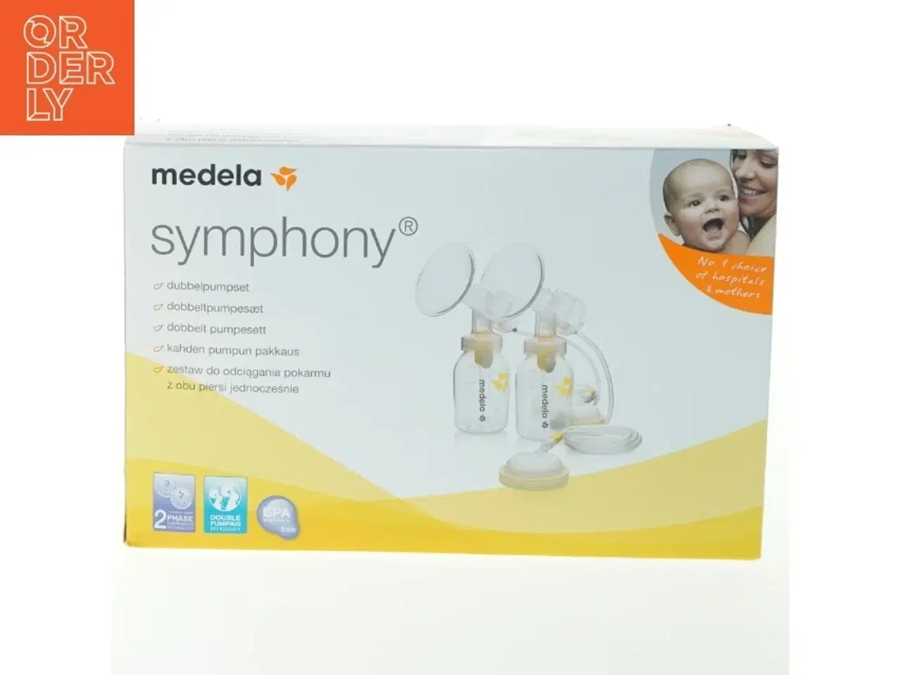 Billede 1 - Dobbelt brystpumpe fra Medela