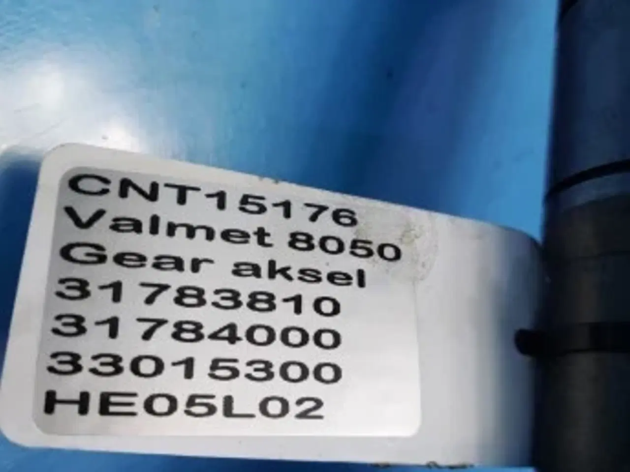 Billede 16 - Valmet 8050 Gear Aksel 31783810