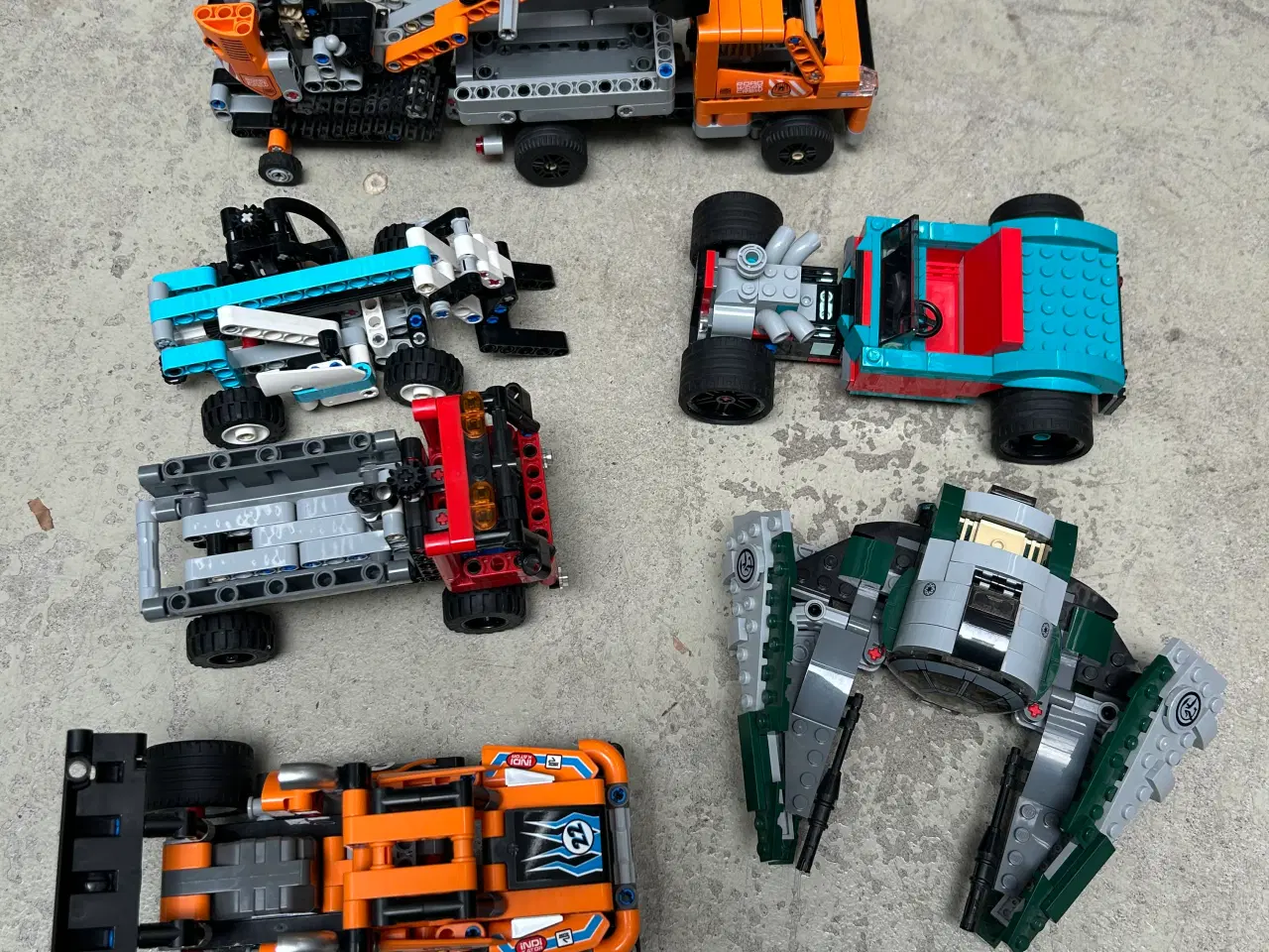 Billede 1 - Blande Lego technic køretøjer