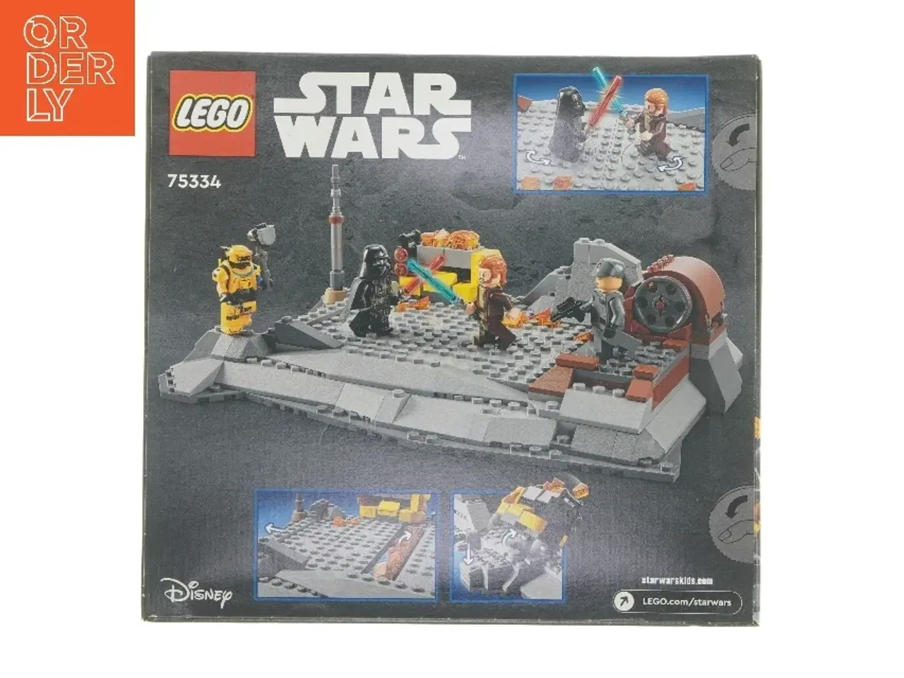 Billede 4 - LEGO Star Wars Obi-Wan Kenobi vs. Darth Vader sæt fra Lego (str. 26x7,5x28 cm)